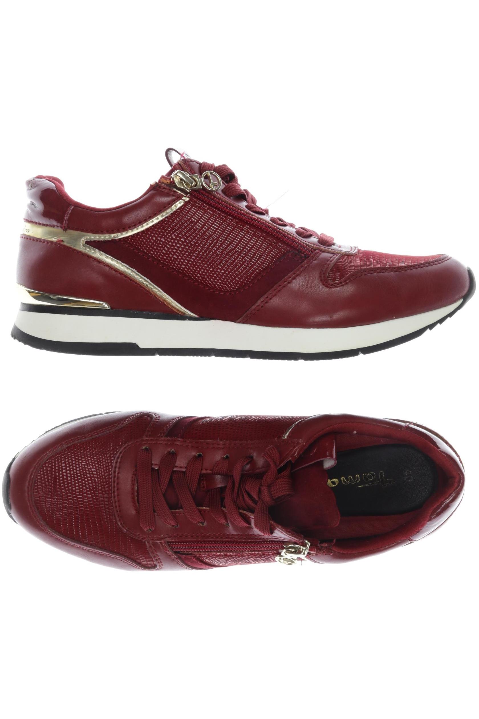 

Tamaris Damen Sneakers, bordeaux, Gr. 40