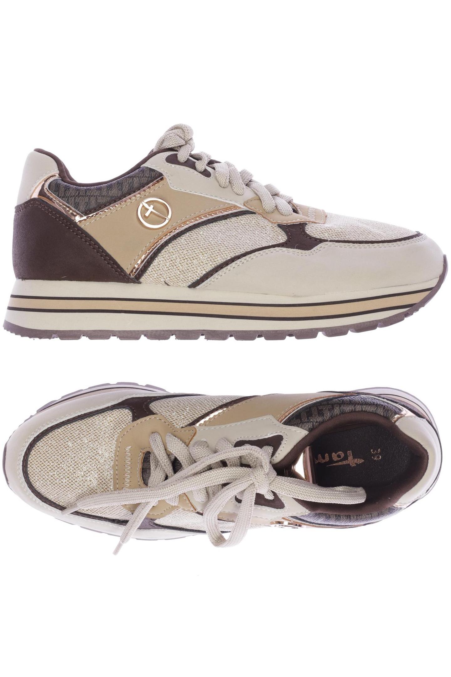 

Tamaris Damen Sneakers, beige, Gr. 39