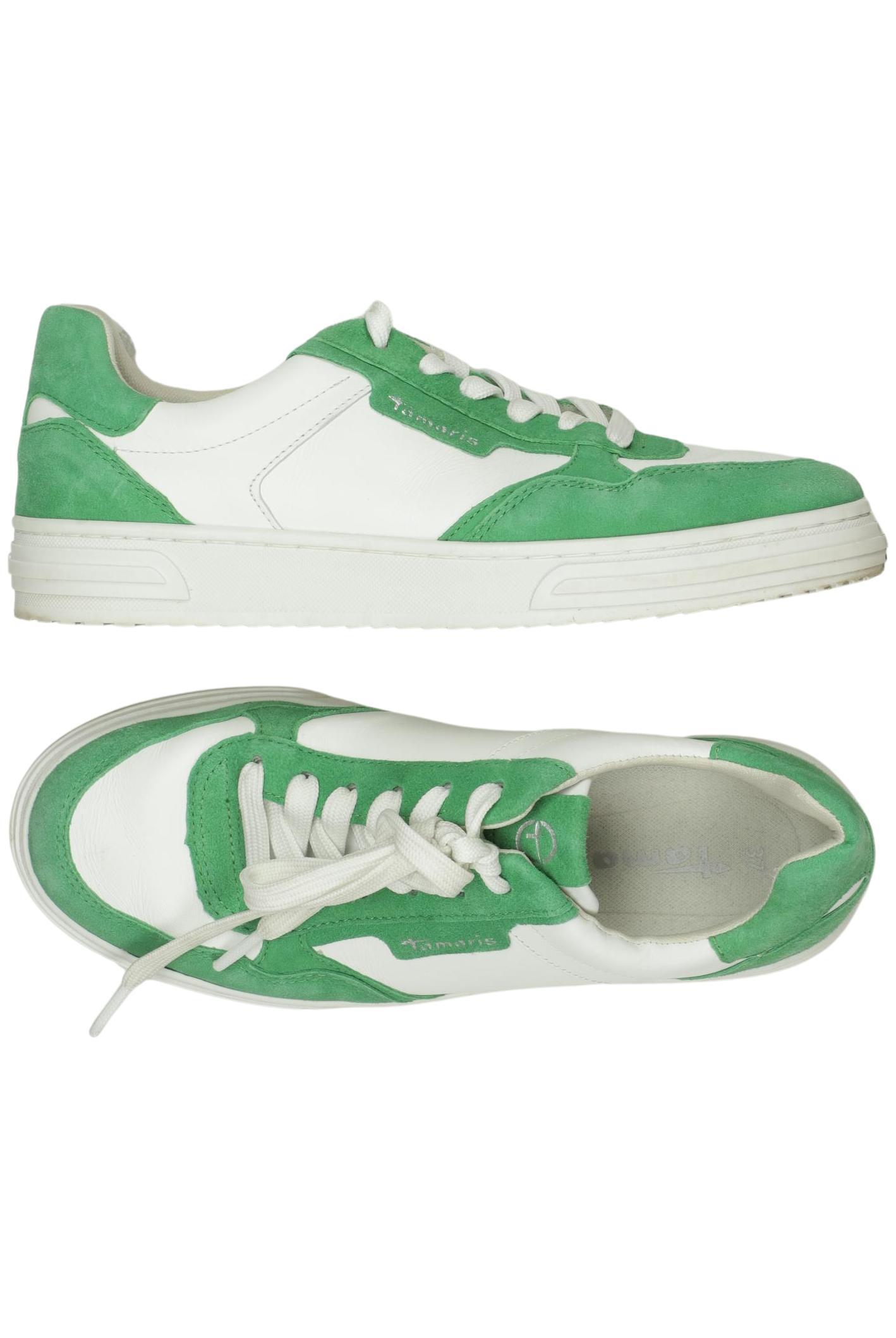 

Tamaris Damen Sneakers, grün, Gr. 37