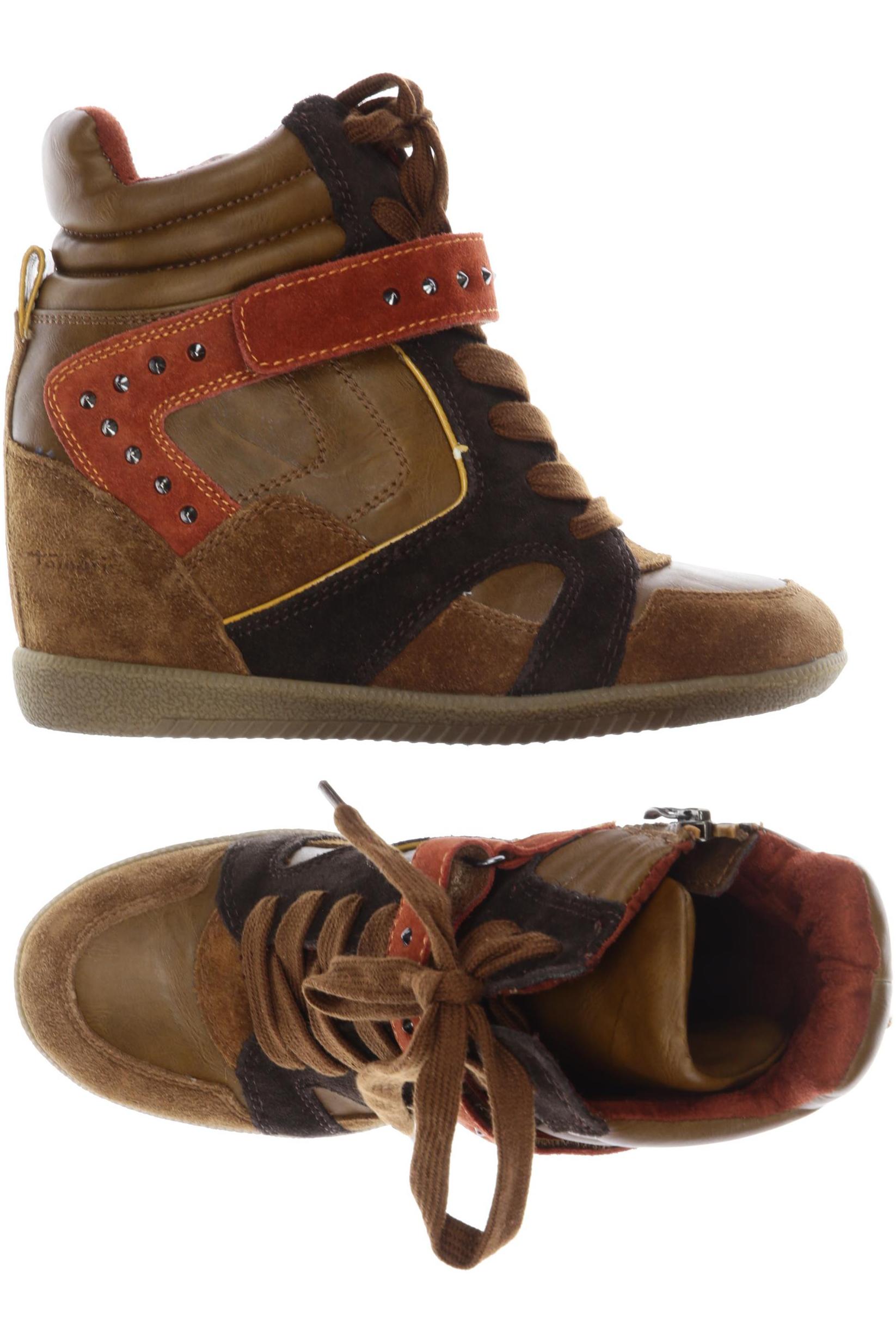 

Tamaris Damen Sneakers, braun, Gr. 39