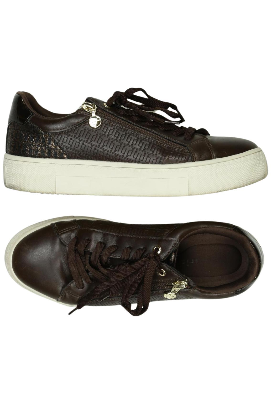 

Tamaris Damen Sneakers, braun, Gr. 39