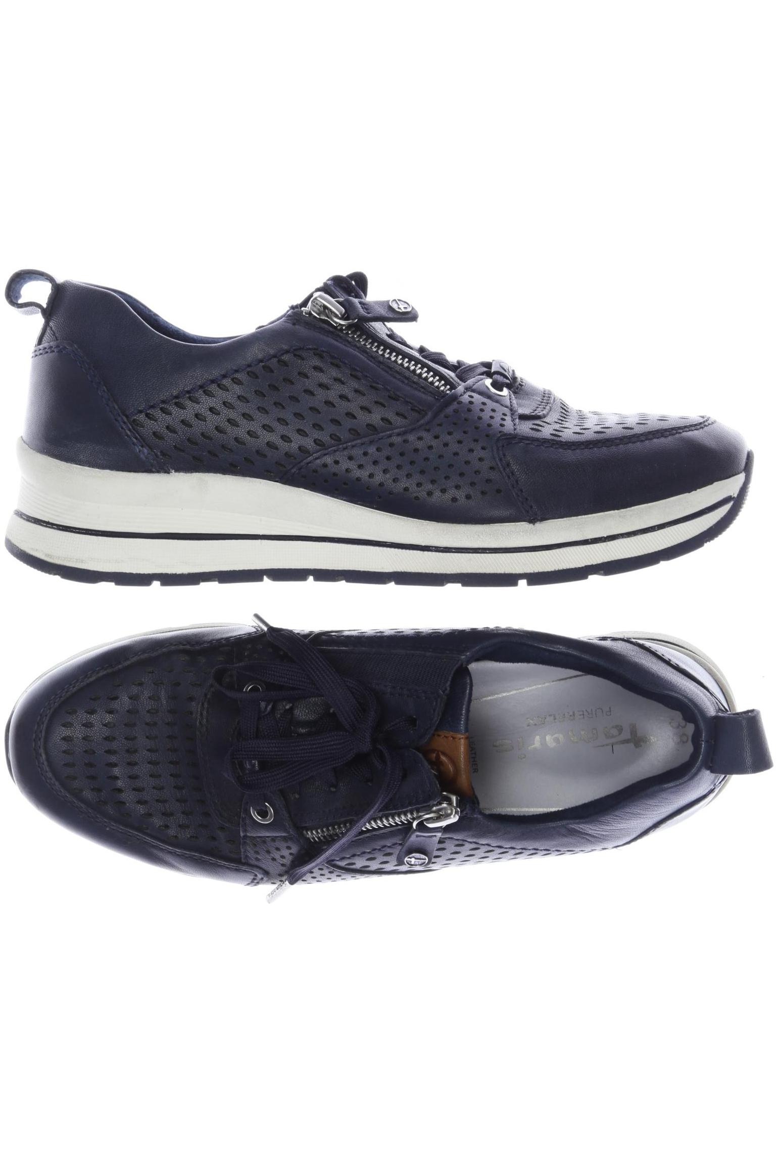 

Tamaris Damen Sneakers, blau, Gr. 38