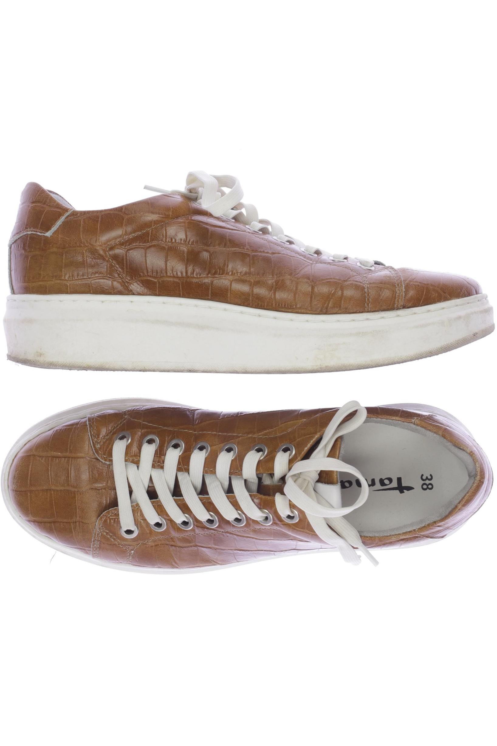 

Tamaris Damen Sneakers, braun, Gr. 38