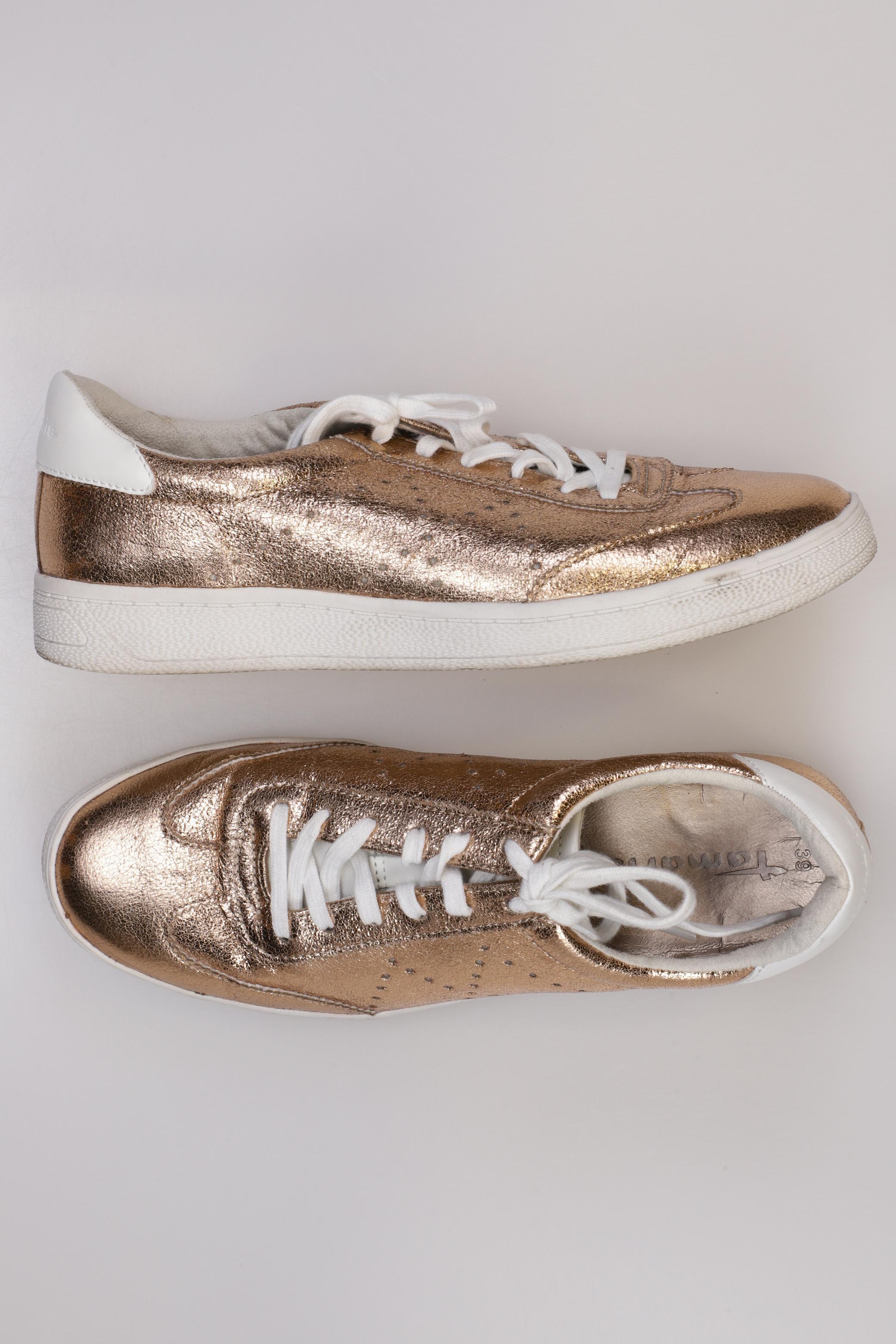 

Tamaris Damen Sneakers, gold, Gr. 39