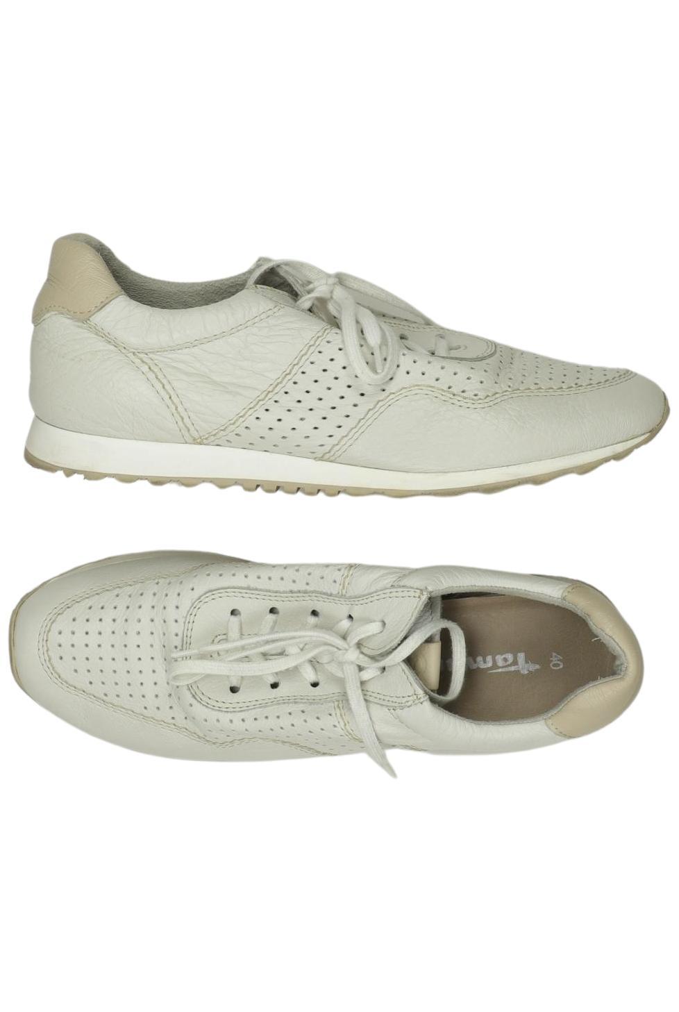 

Tamaris Damen Sneakers, cremeweiß, Gr. 40
