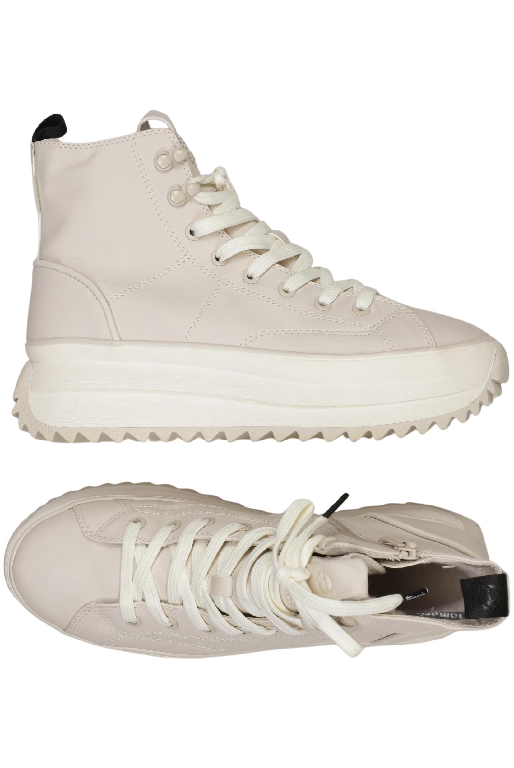 

Tamaris Damen Sneakers, cremeweiß, Gr. 39