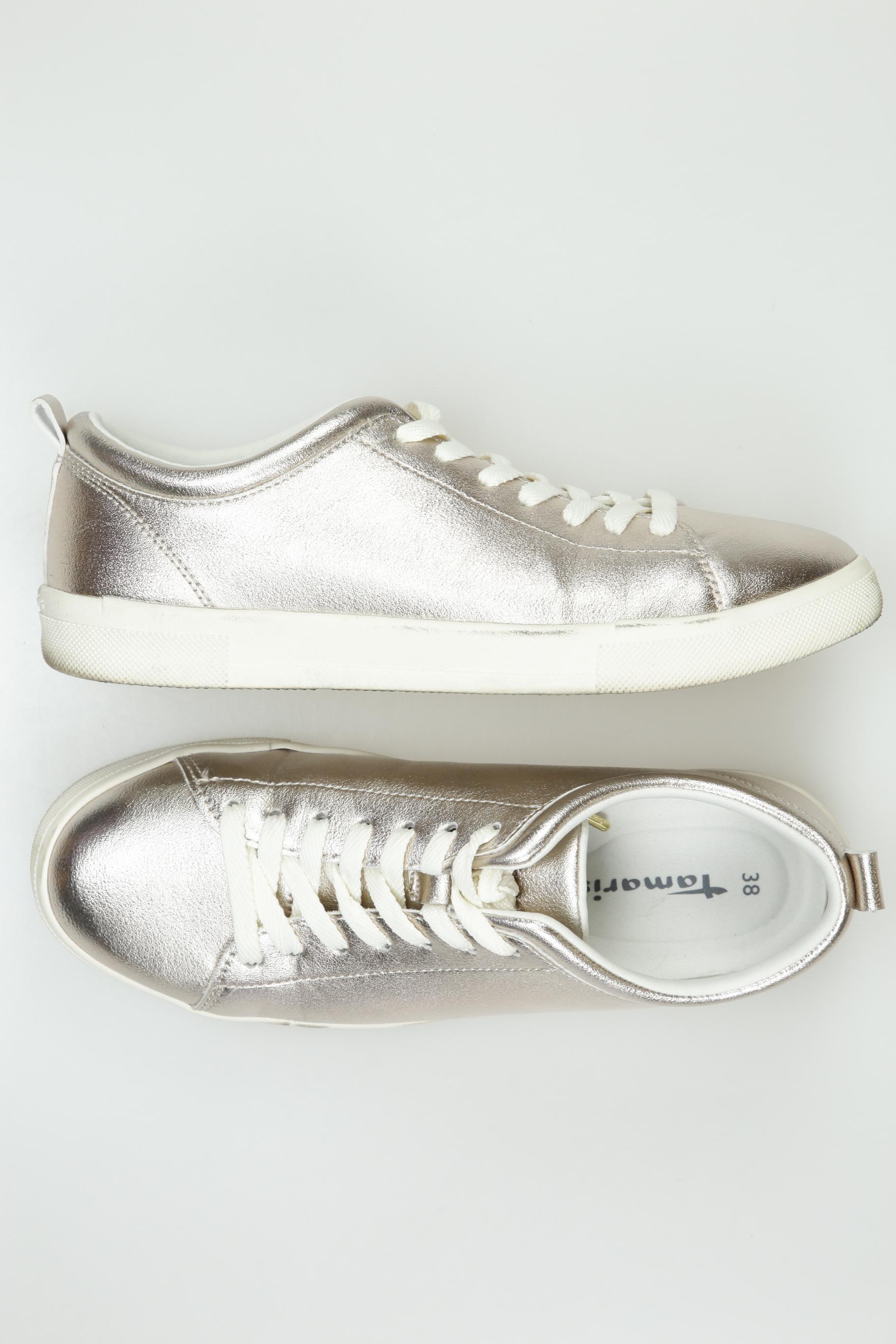 

Tamaris Damen Sneakers, silber, Gr. 38