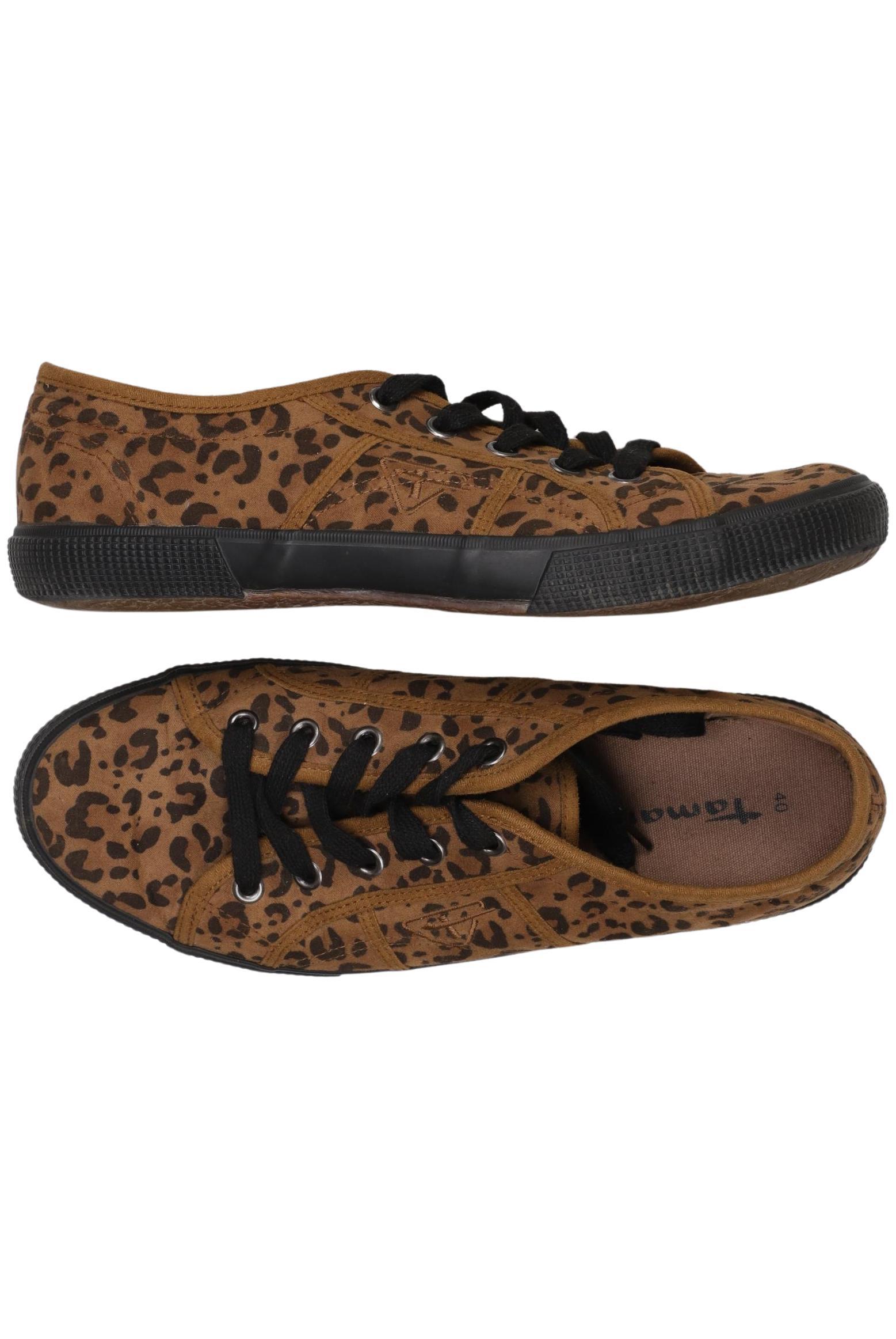 

Tamaris Damen Sneakers, braun, Gr. 40