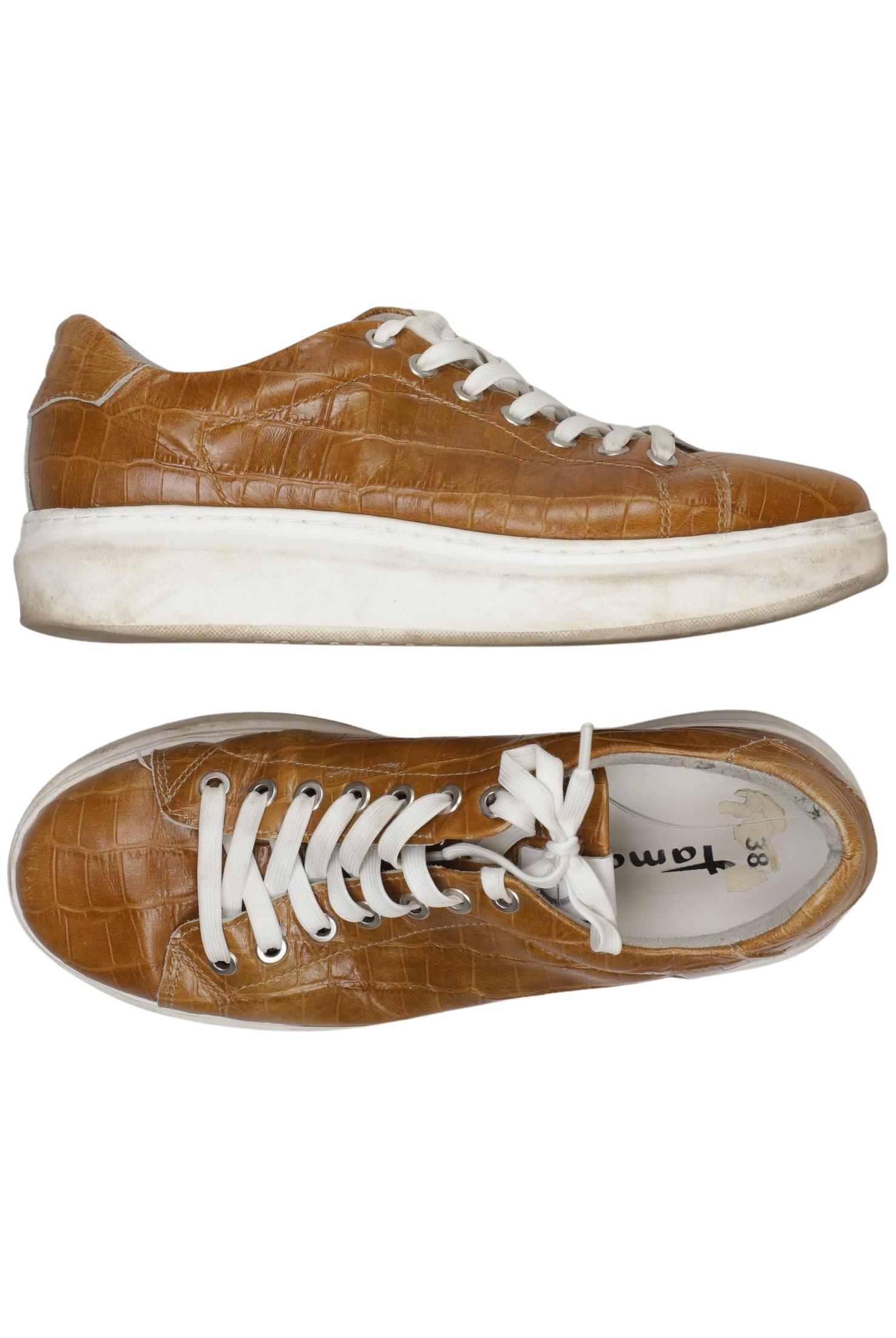 

Tamaris Damen Sneakers, braun, Gr. 38