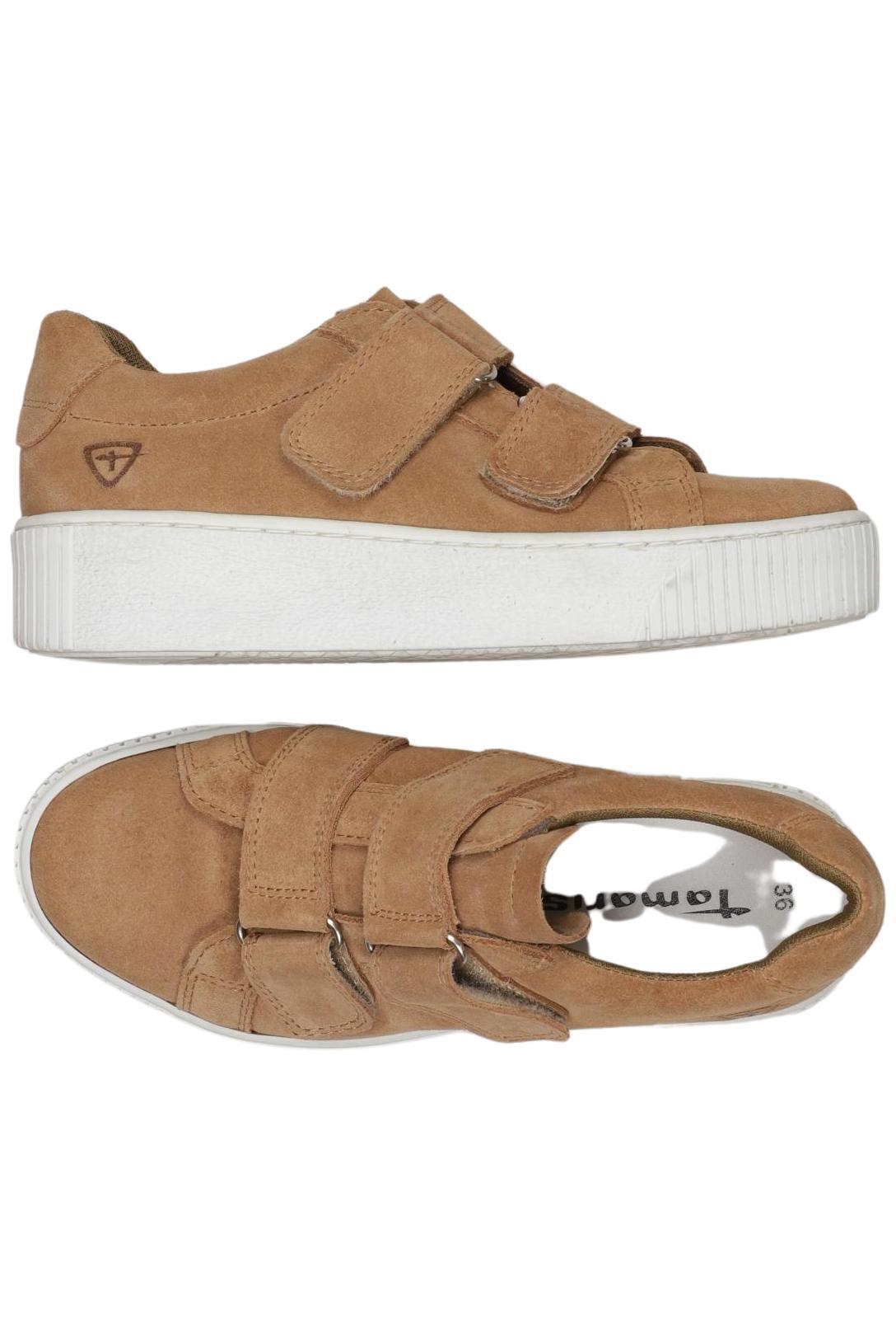 

Tamaris Damen Sneakers, braun, Gr. 36