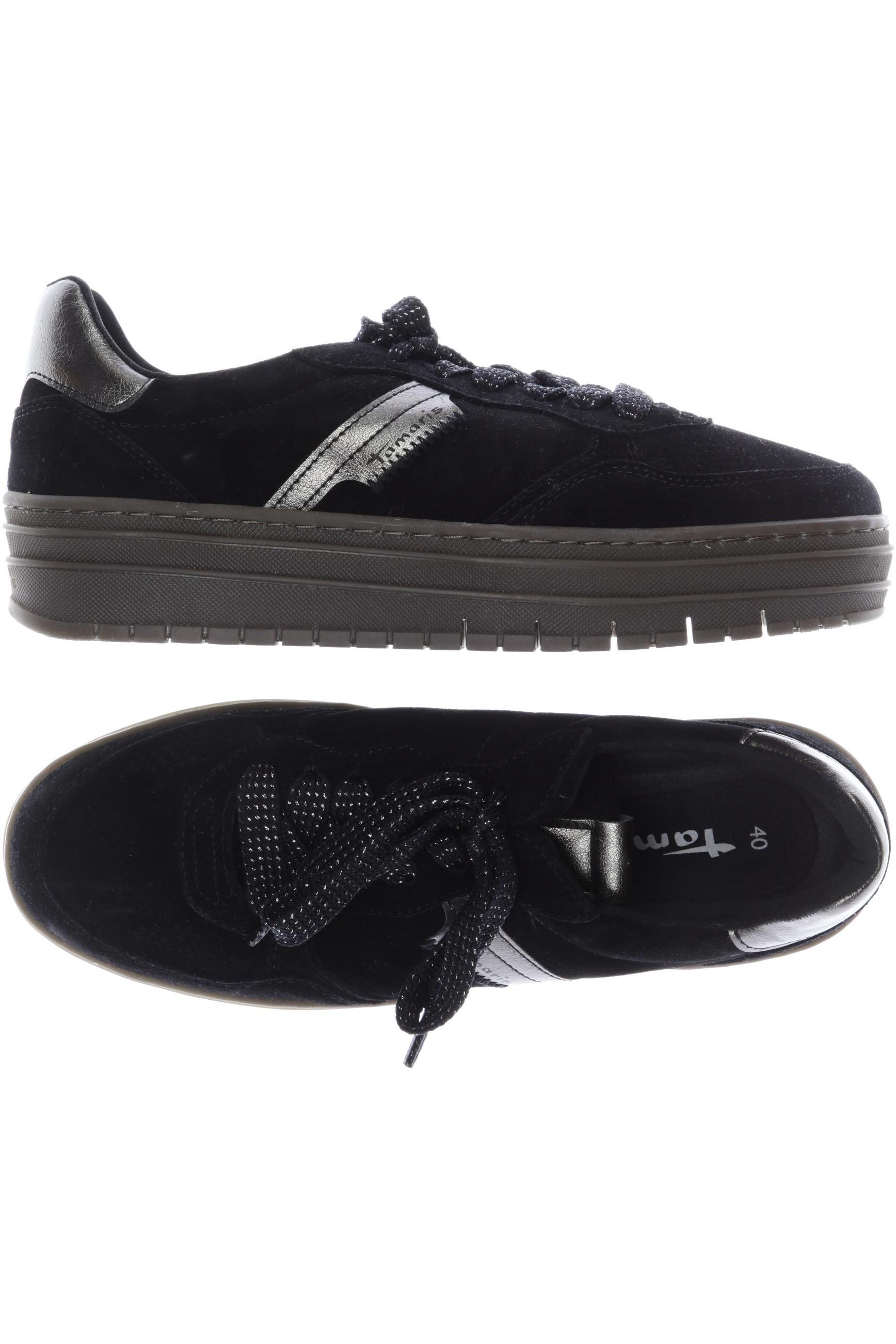 

Tamaris Damen Sneakers, schwarz, Gr. 40