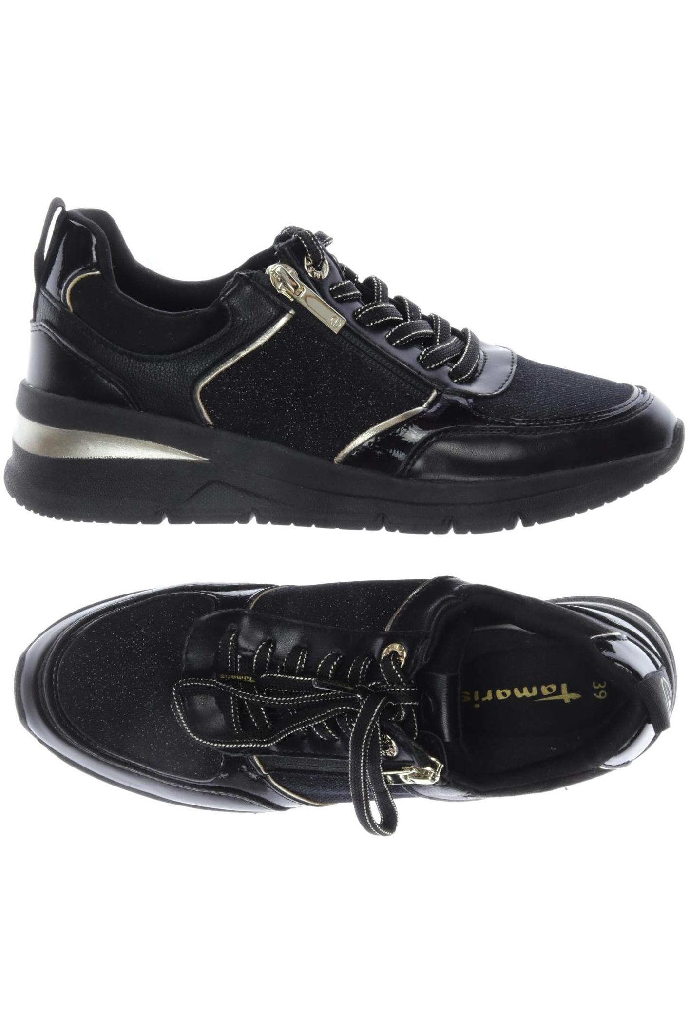 

Tamaris Damen Sneakers, schwarz, Gr. 39