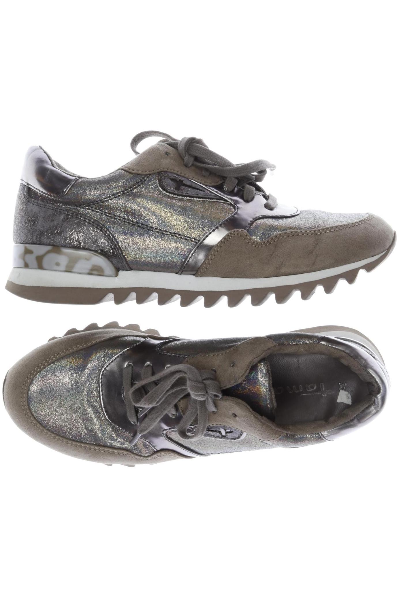 

Tamaris Damen Sneakers, silber, Gr. 38