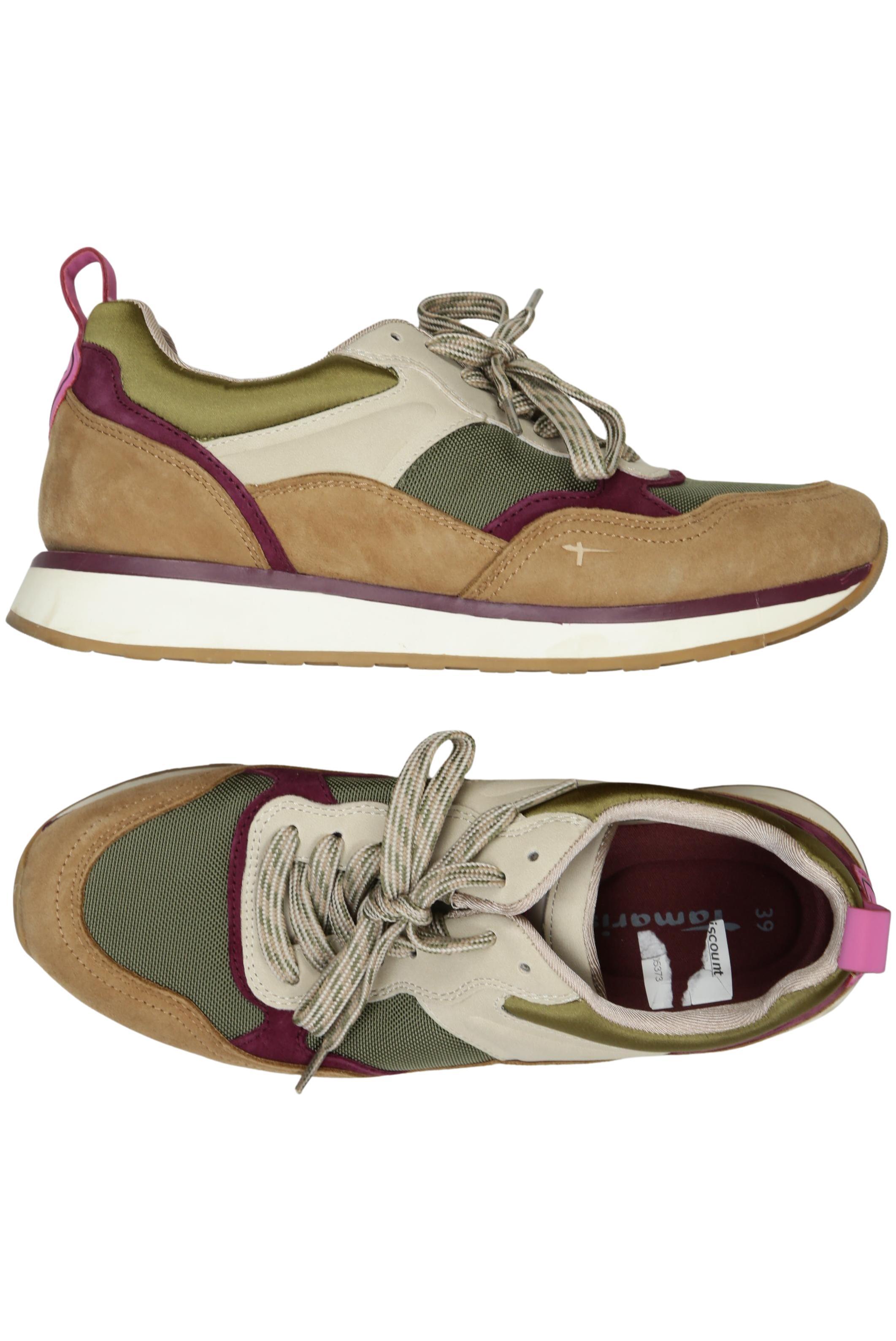 

Tamaris Damen Sneakers, braun, Gr. 39