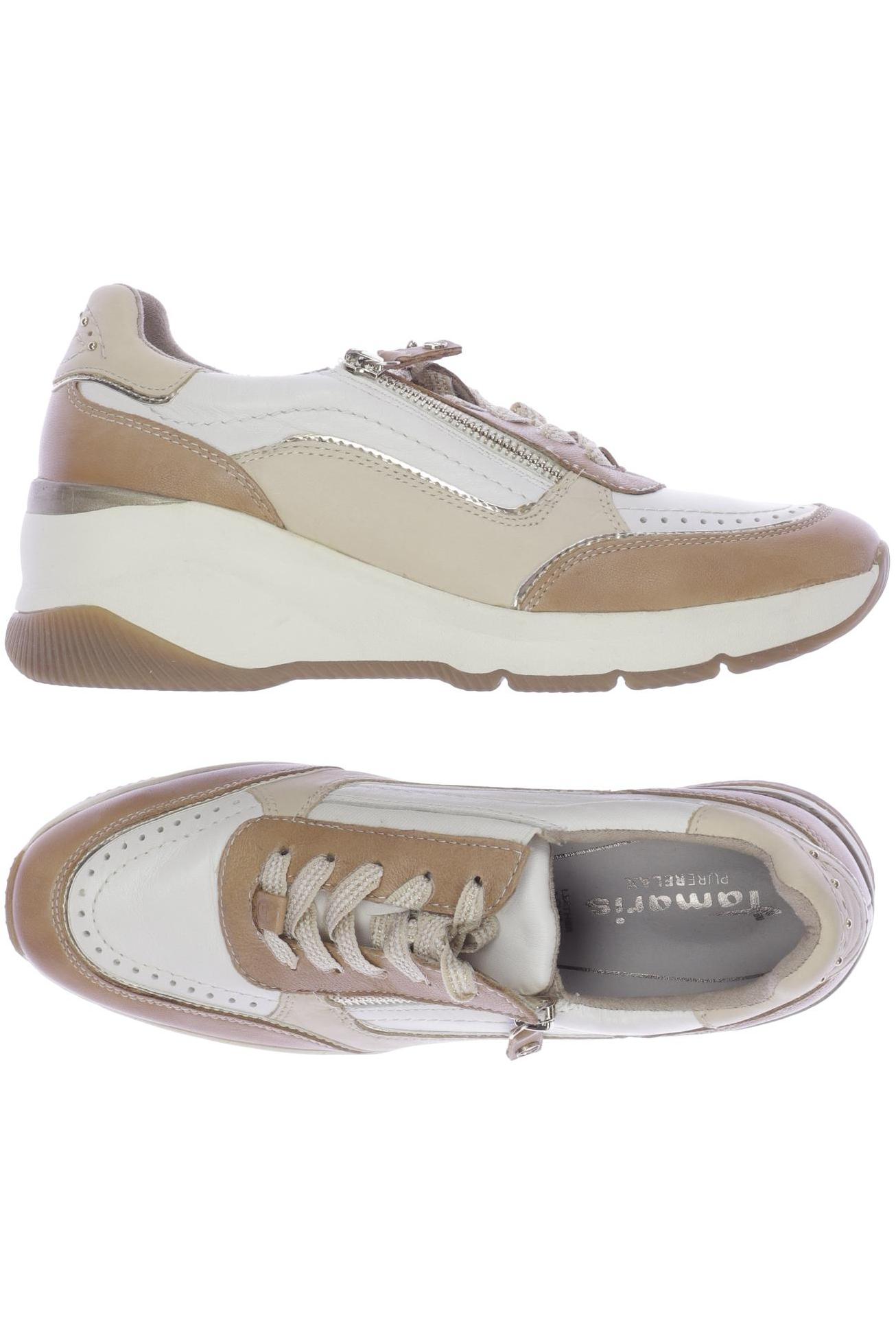 

Tamaris Damen Sneakers, beige, Gr. 39