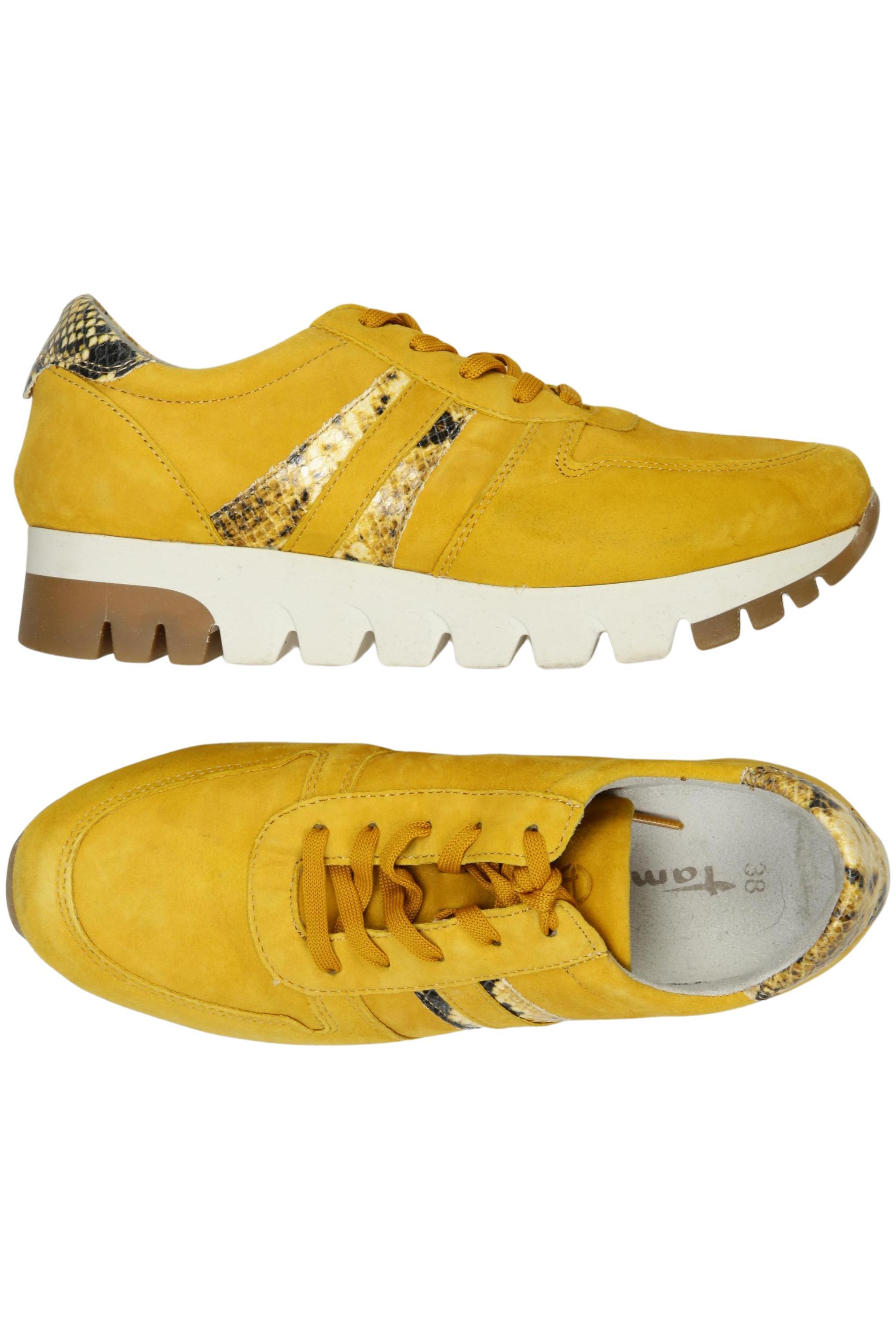 

Tamaris Damen Sneakers, gelb, Gr. 38