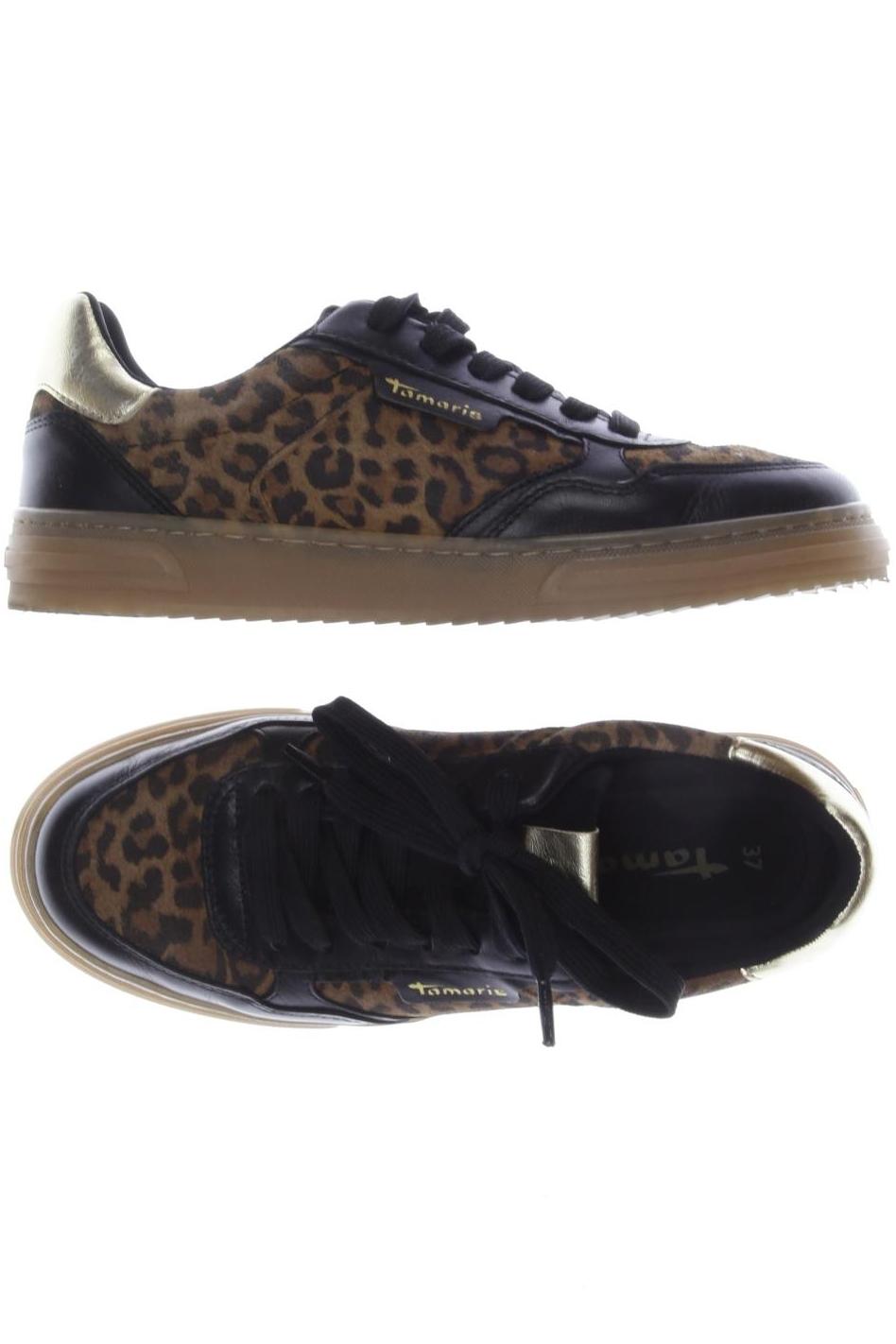 

Tamaris Damen Sneakers, braun, Gr. 37