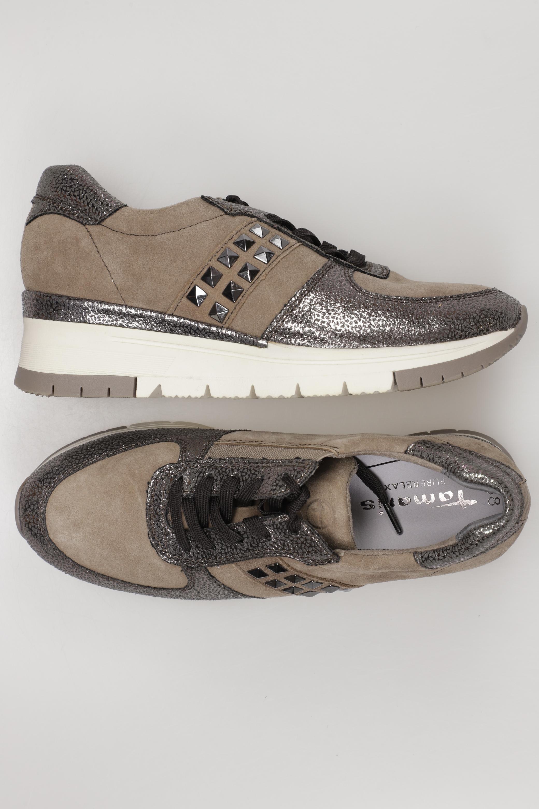 

Tamaris Damen Sneakers, braun, Gr. 38