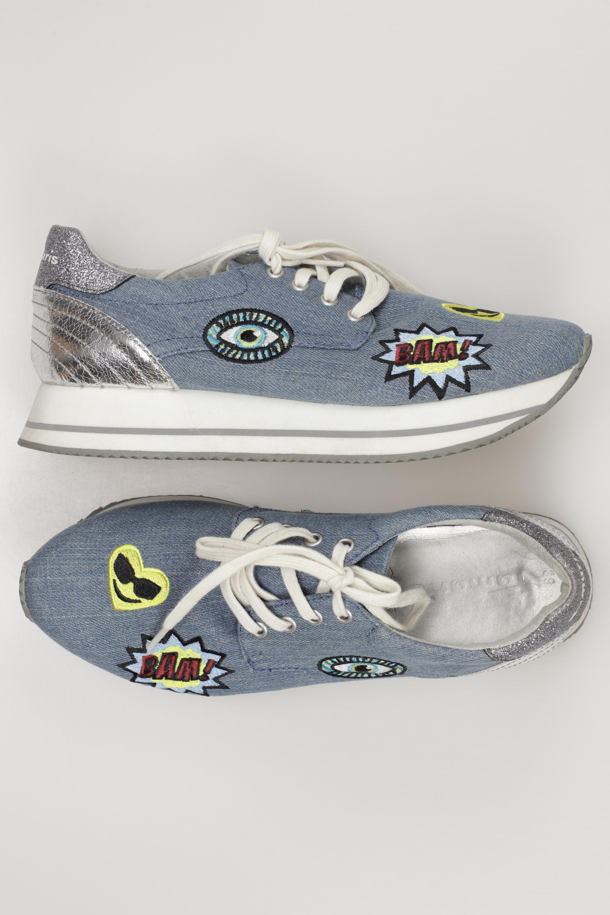 

Tamaris Damen Sneakers, blau, Gr. 39