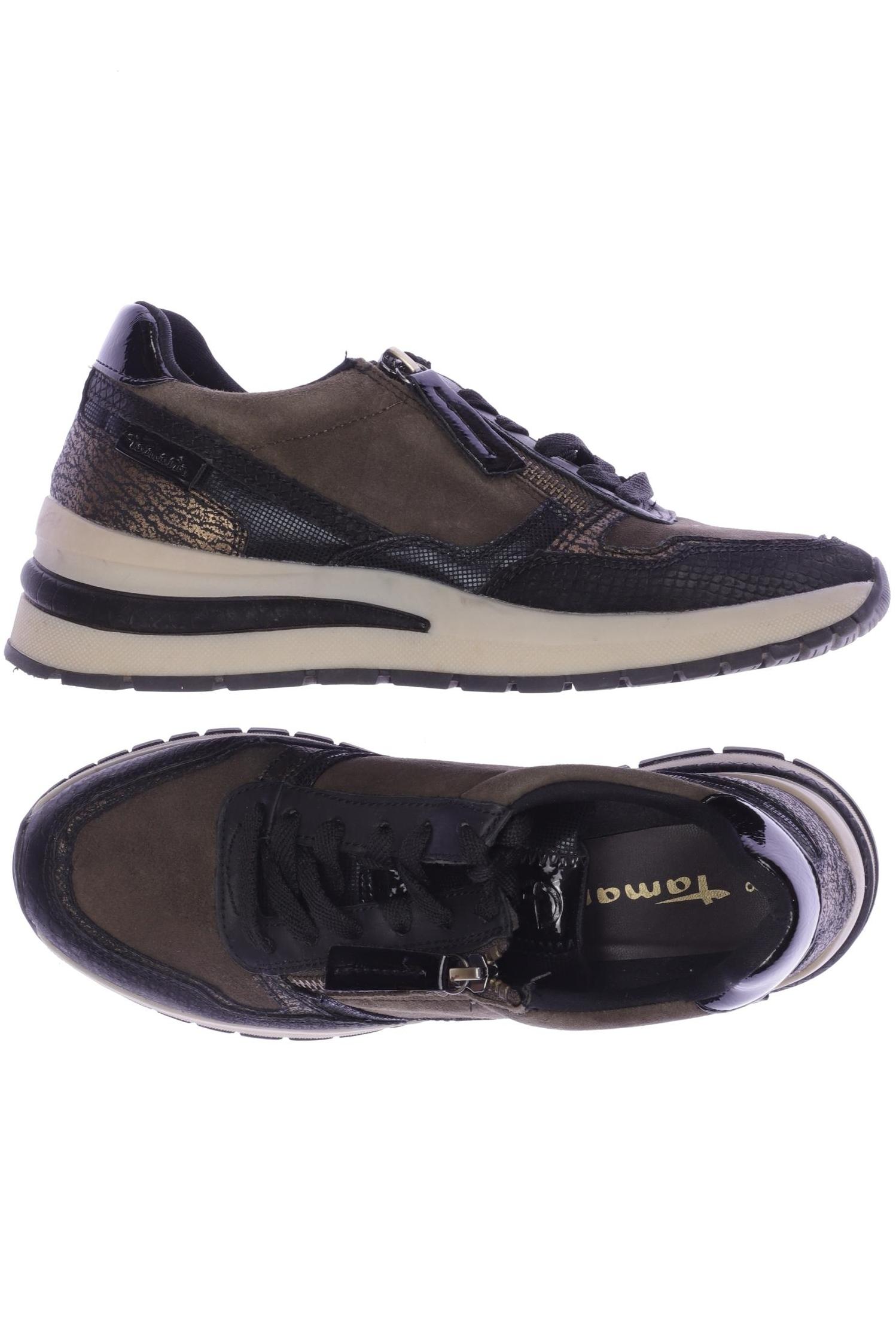 

Tamaris Damen Sneakers, braun, Gr. 38
