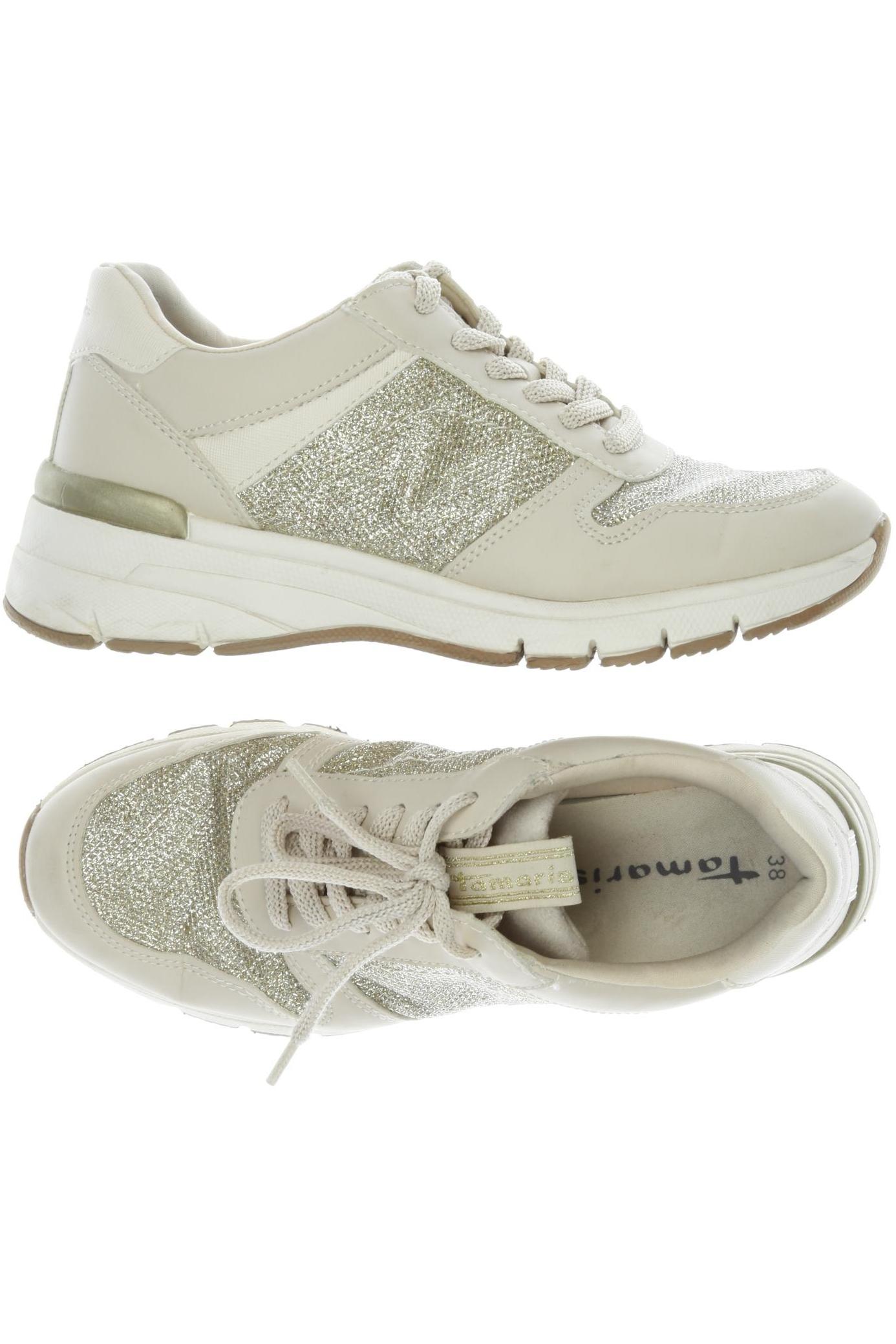 

Tamaris Damen Sneakers, beige, Gr. 38