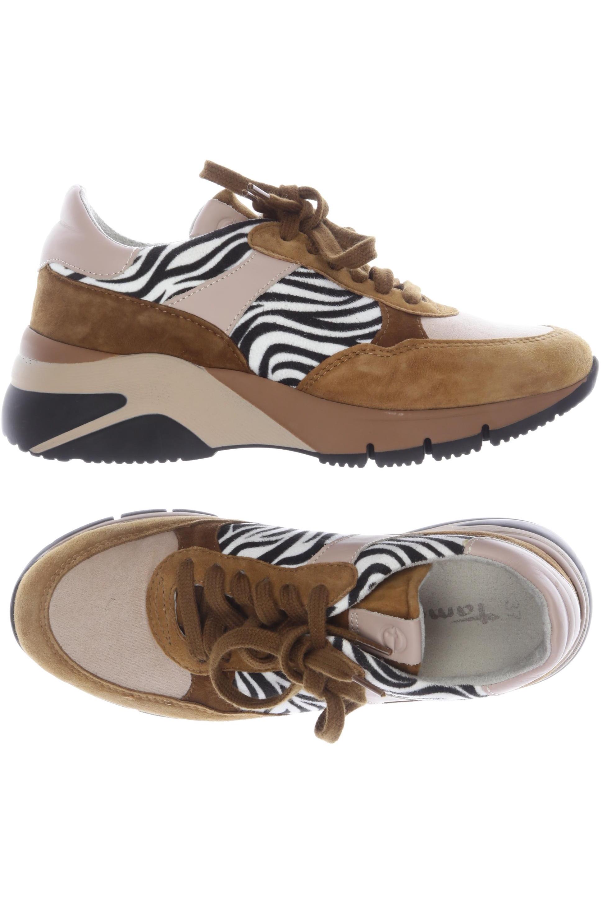 

Tamaris Damen Sneakers, braun, Gr. 37