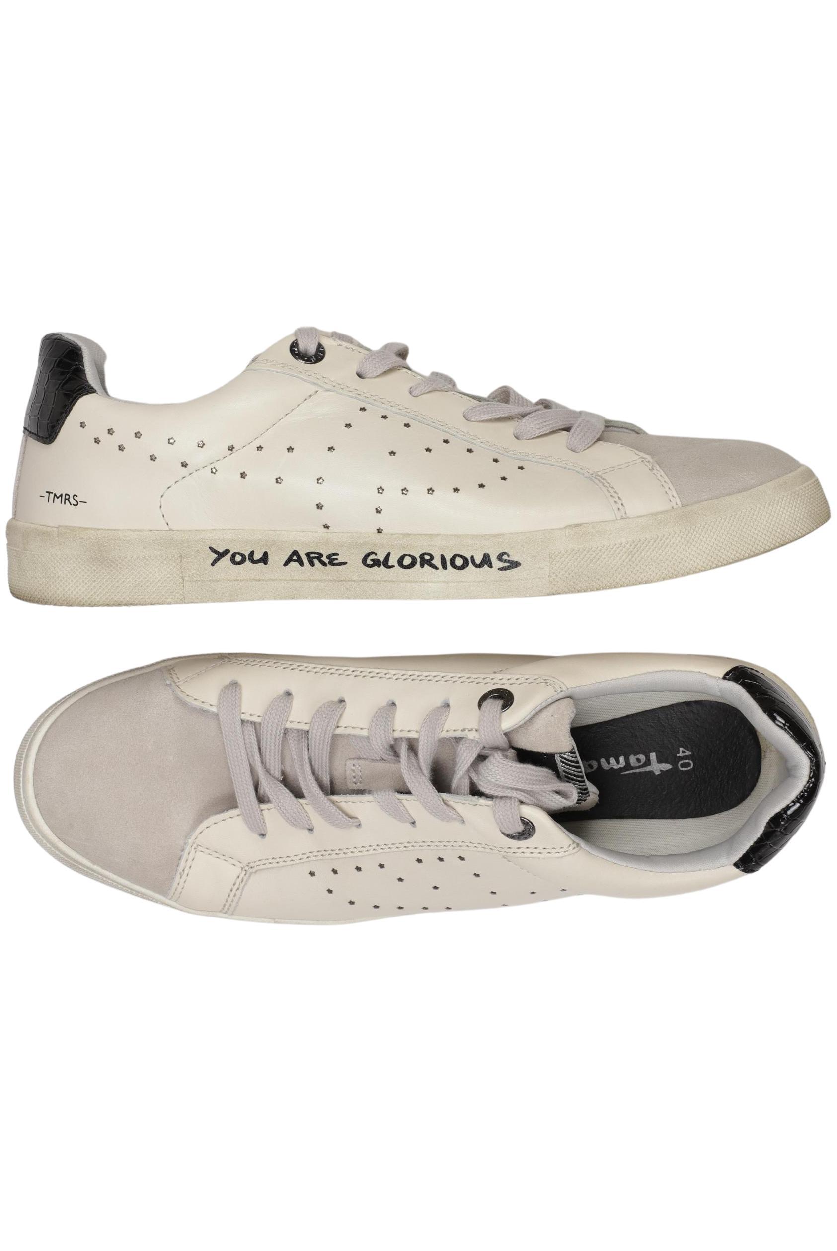 

Tamaris Damen Sneakers, beige, Gr. 40