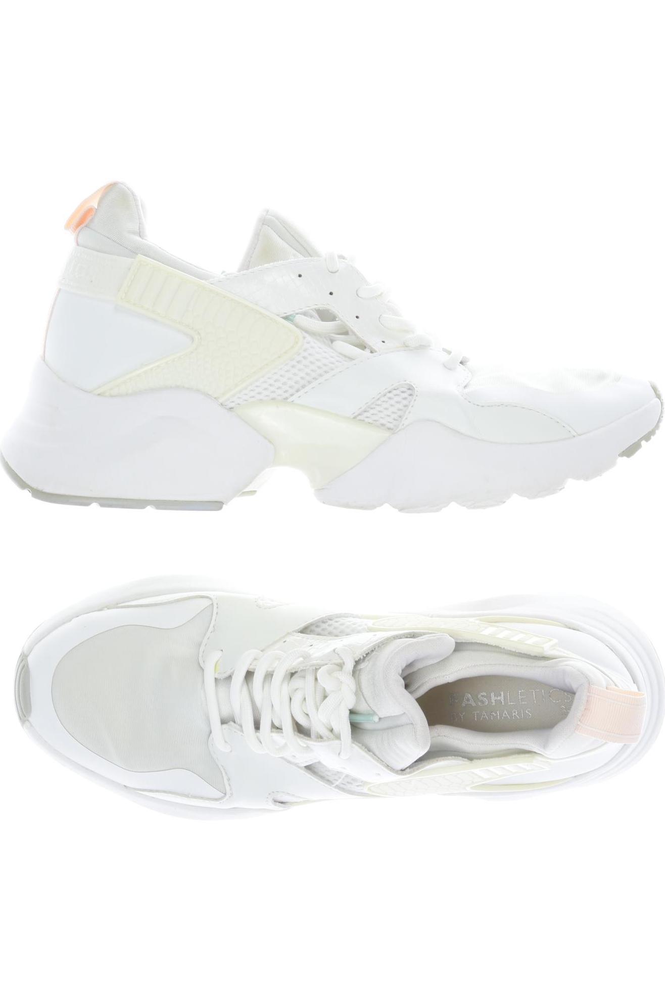 

Tamaris Damen Sneakers, cremeweiß, Gr. 39