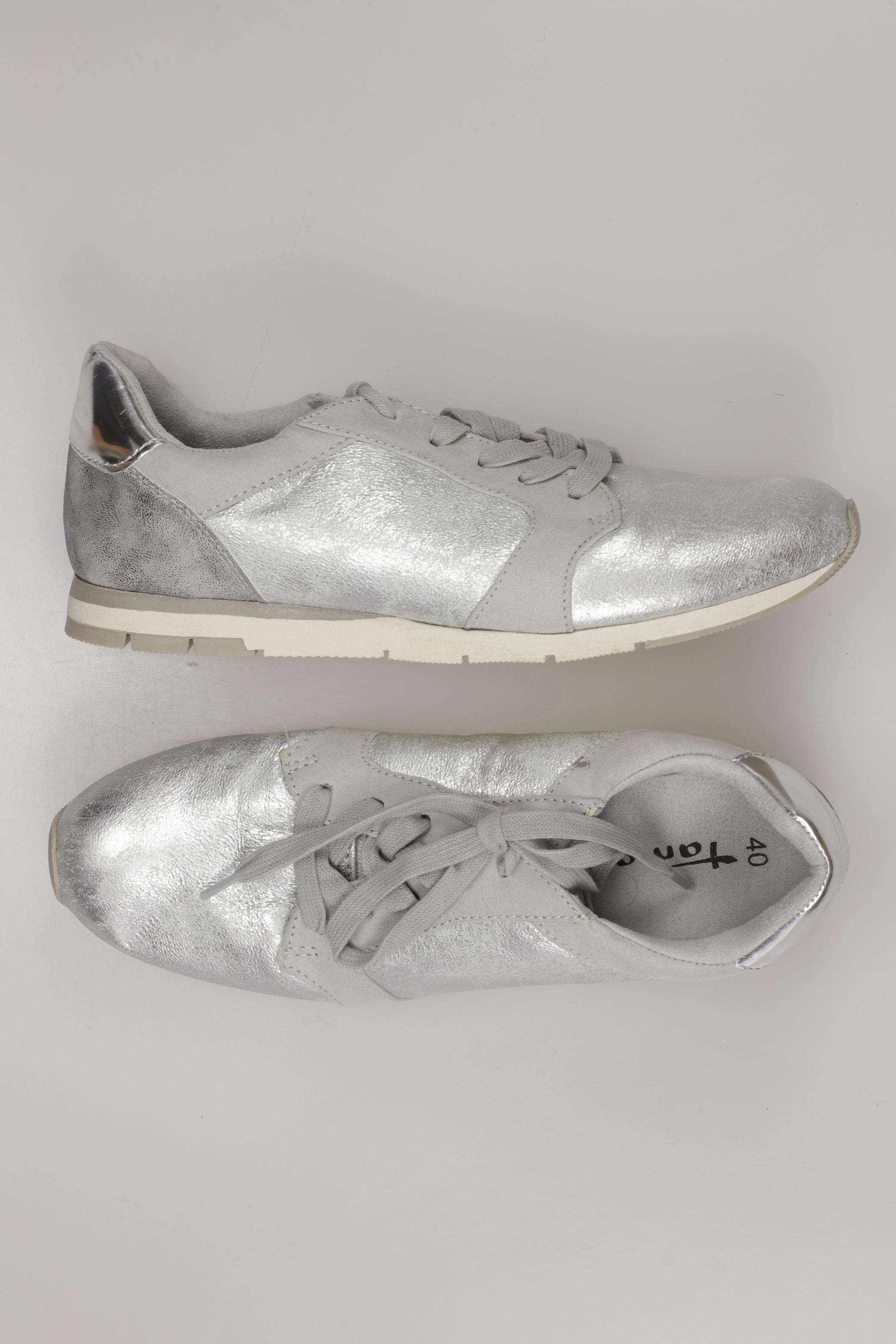 

Tamaris Damen Sneakers, silber
