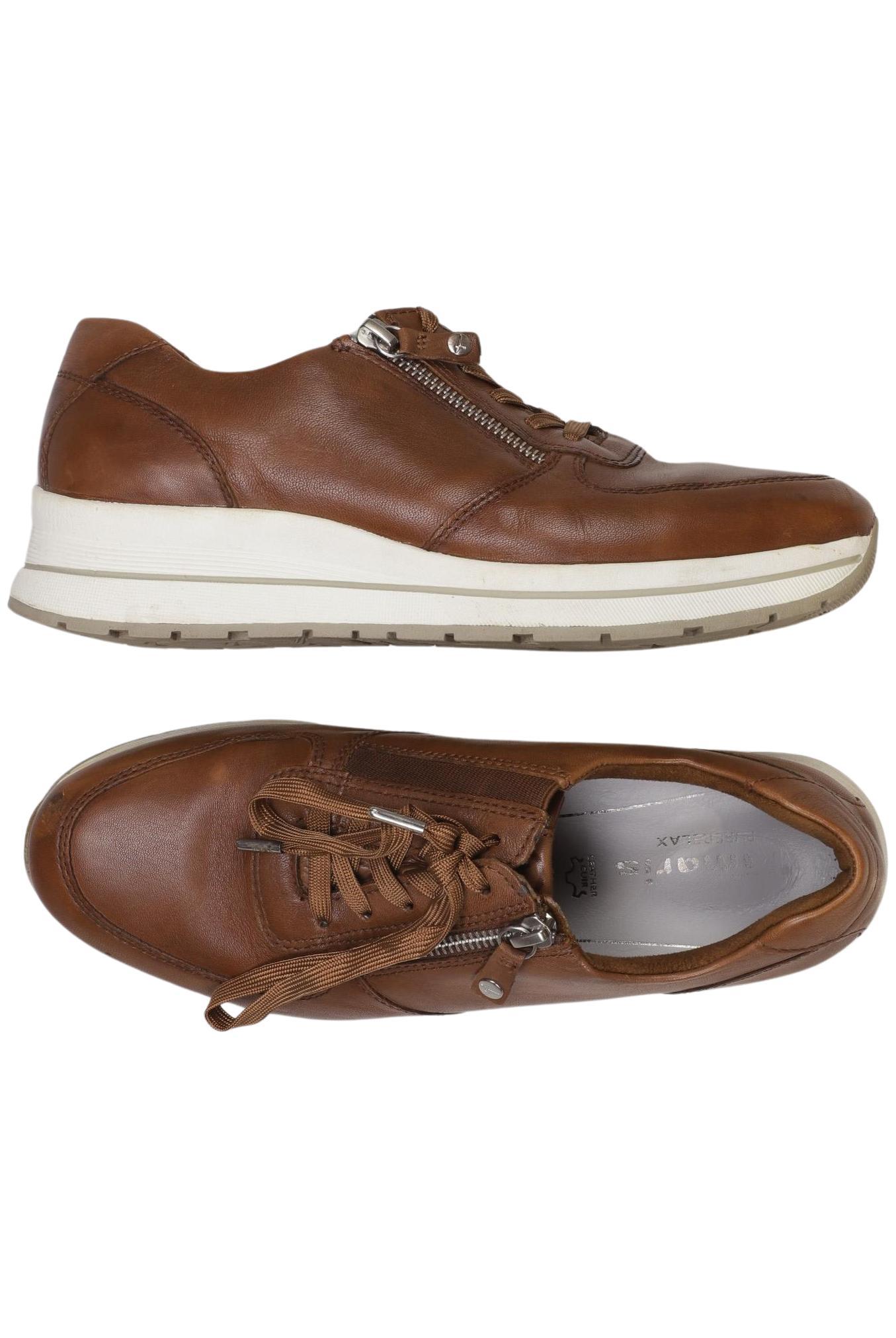 

Tamaris Damen Sneakers, braun, Gr. 39