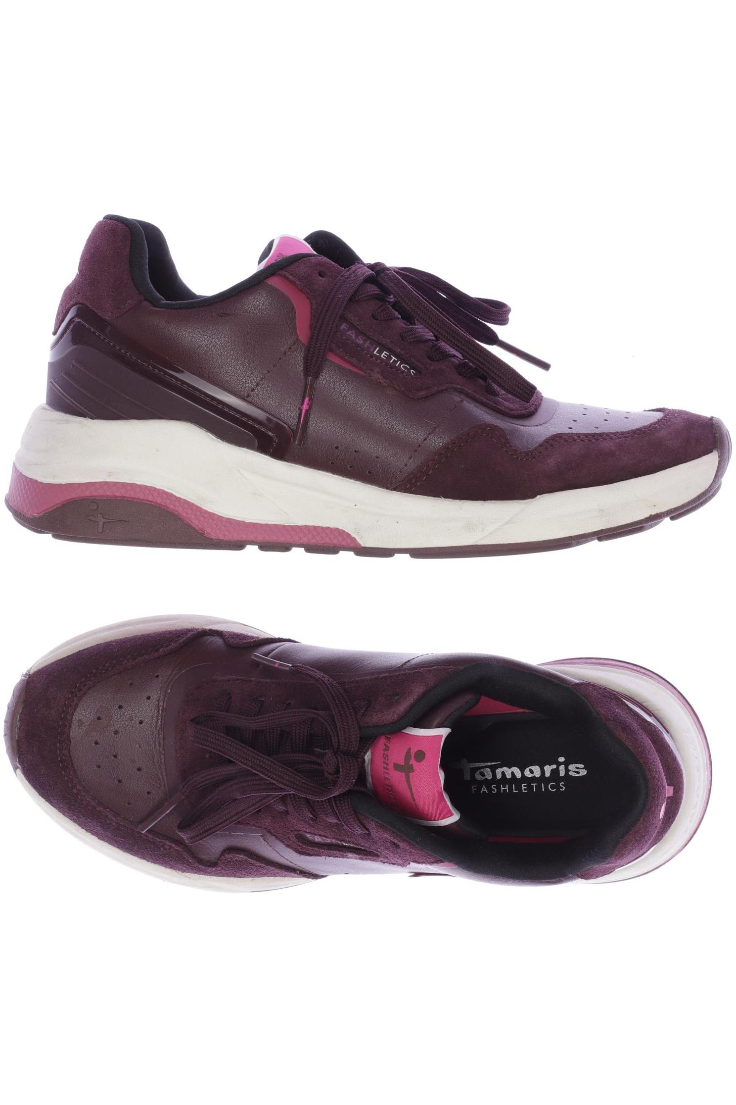 

Tamaris Damen Sneakers, bordeaux, Gr. 37
