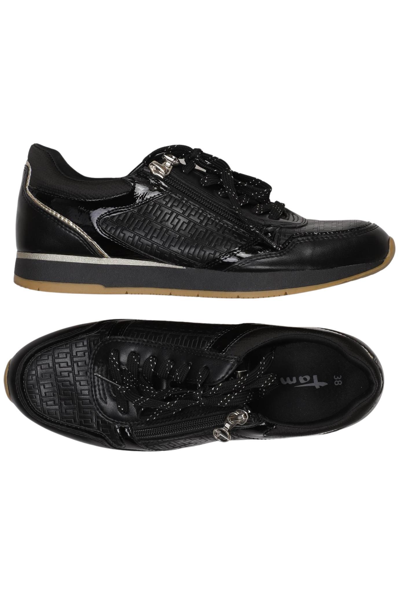 

Tamaris Damen Sneakers, schwarz, Gr. 38
