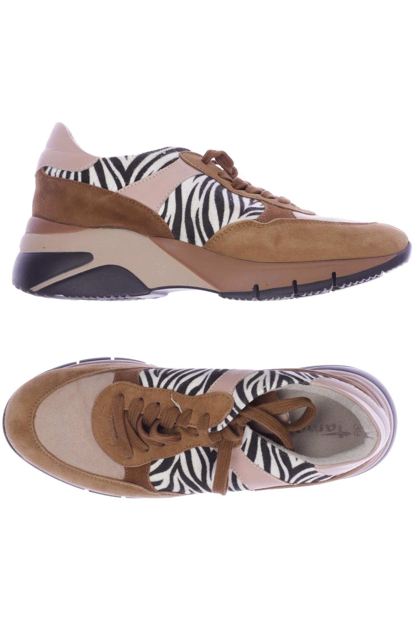 

Tamaris Damen Sneakers, braun, Gr. 39