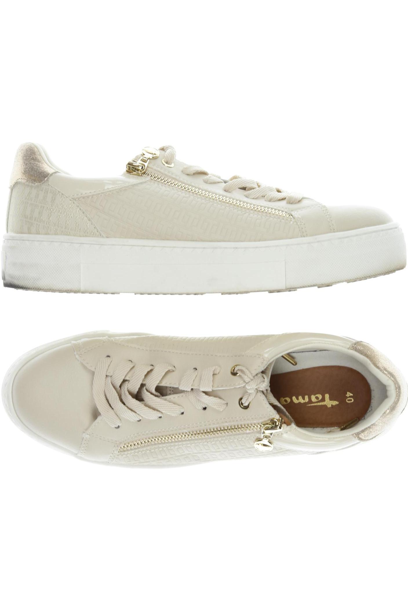 

Tamaris Damen Sneakers, beige, Gr. 40