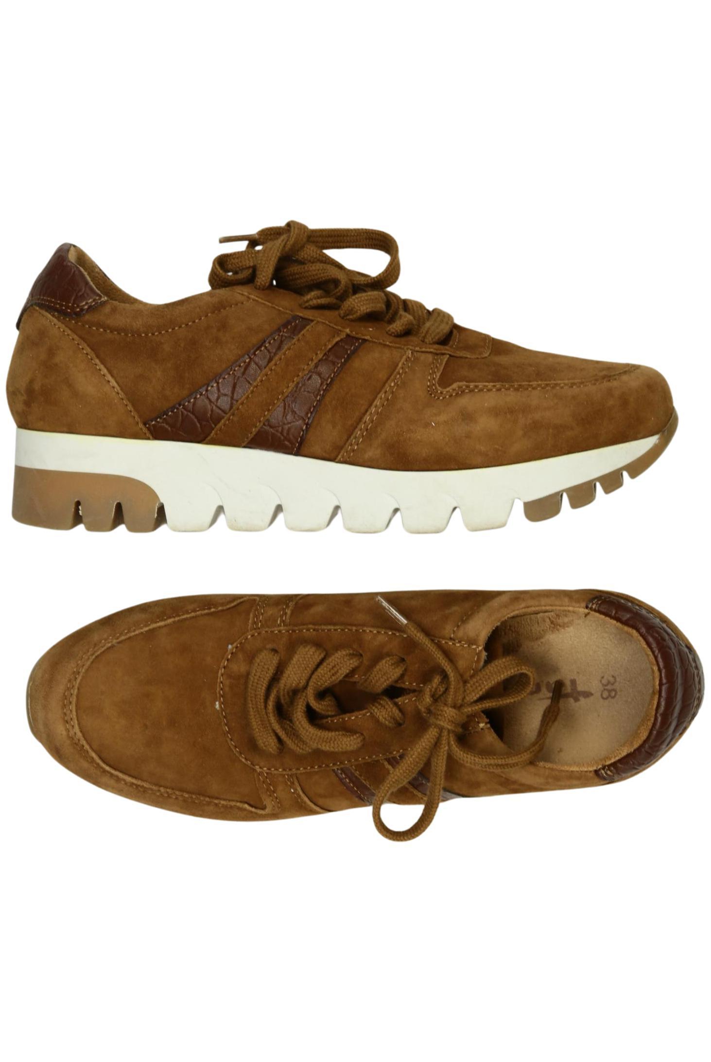 

Tamaris Damen Sneakers, braun, Gr. 38