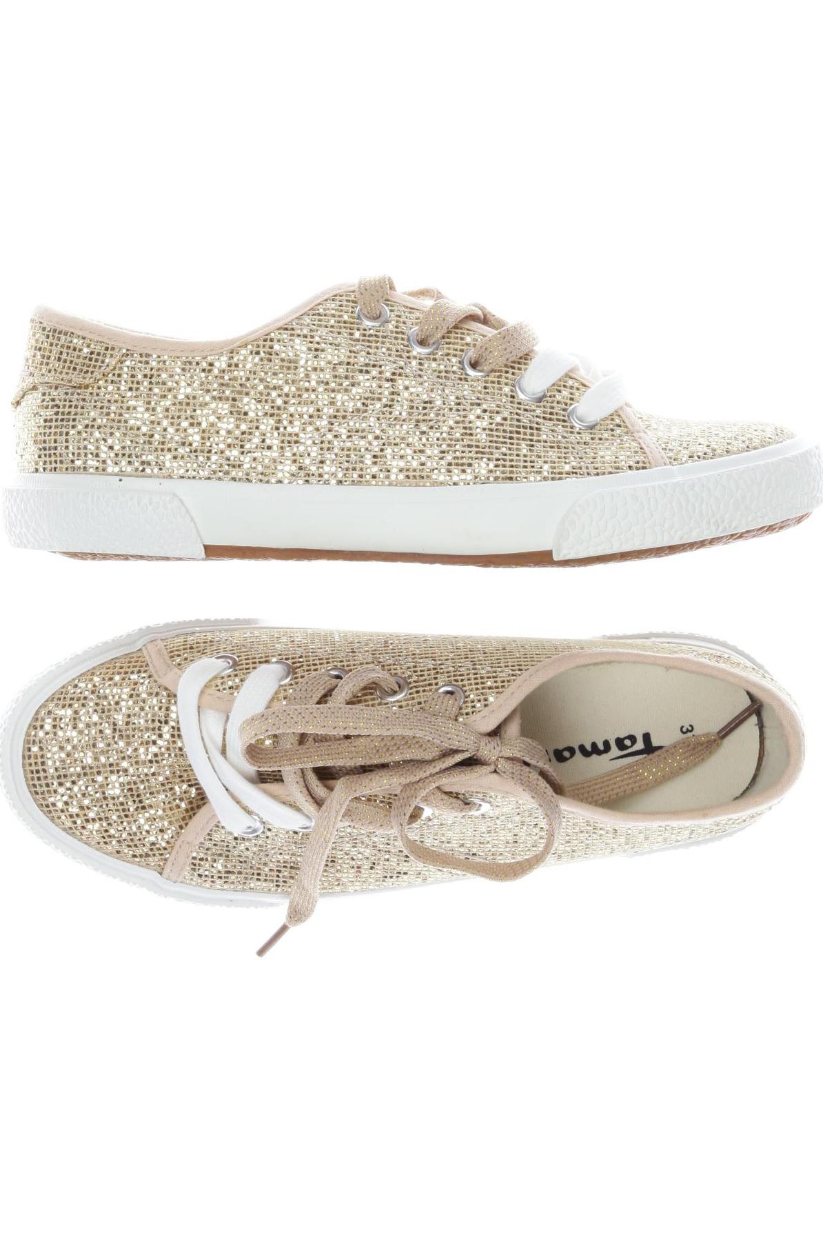 

Tamaris Damen Sneakers, gold, Gr. 37