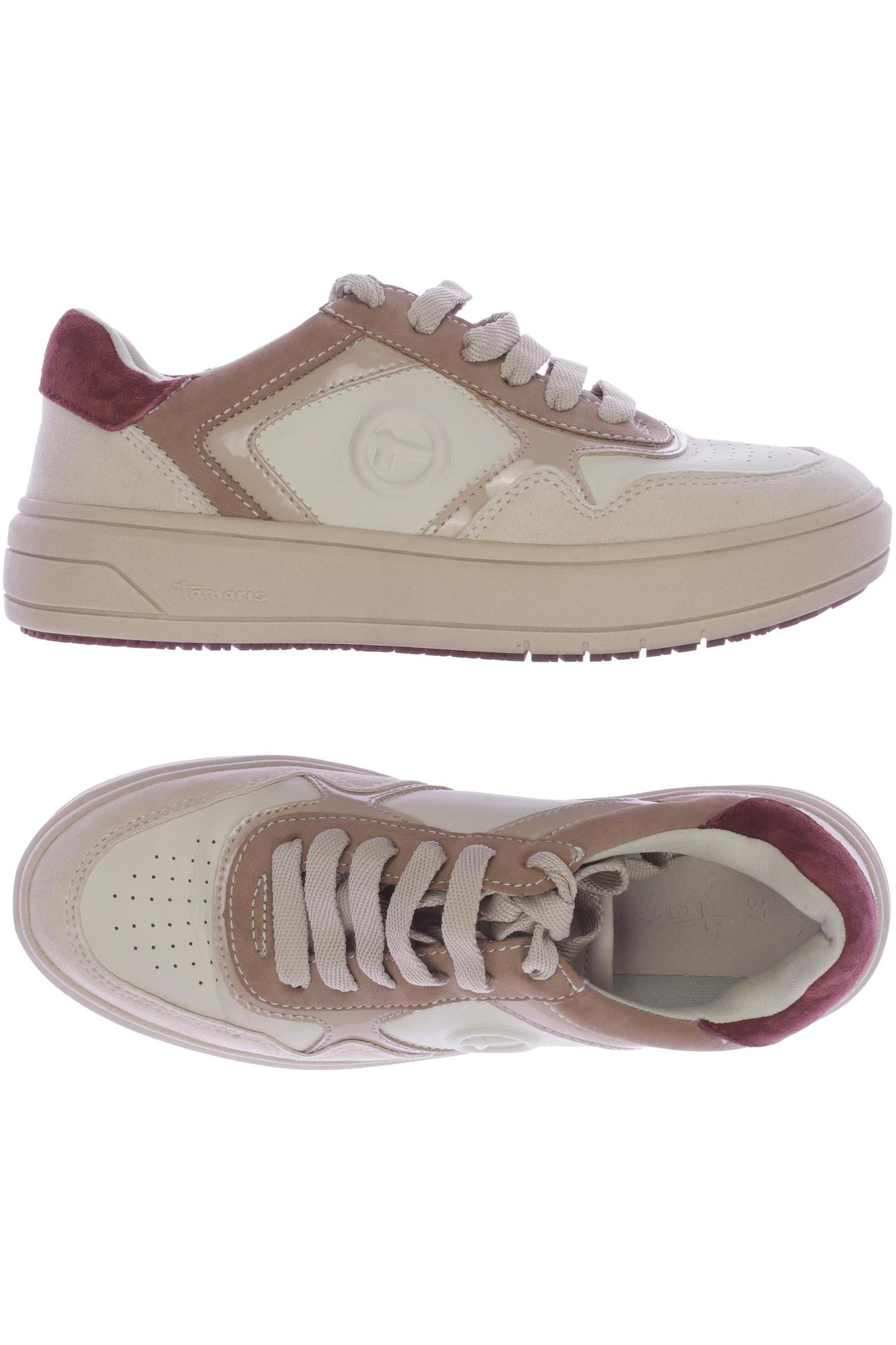 

Tamaris Damen Sneakers, beige, Gr. 37