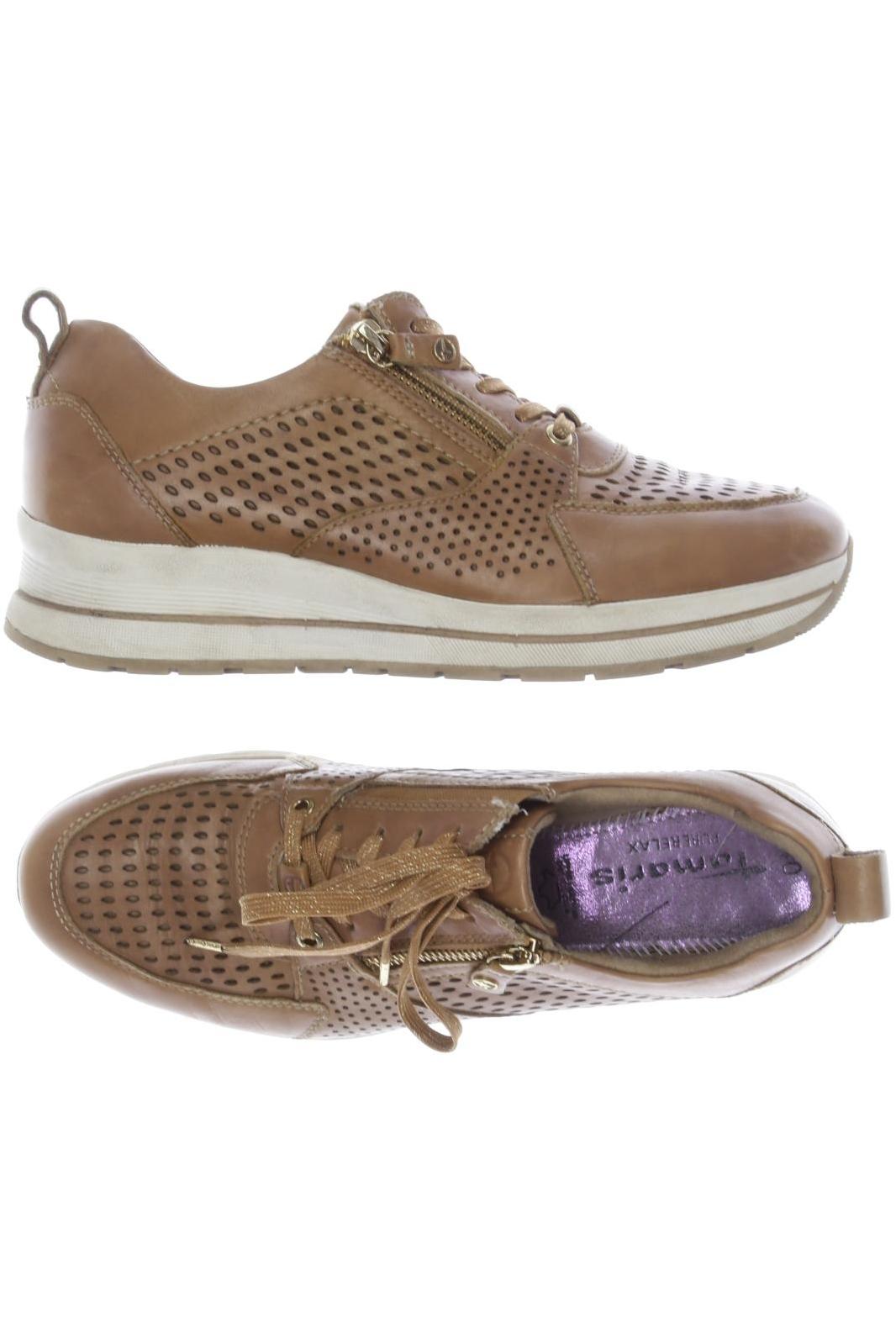 

Tamaris Damen Sneakers, braun, Gr. 40