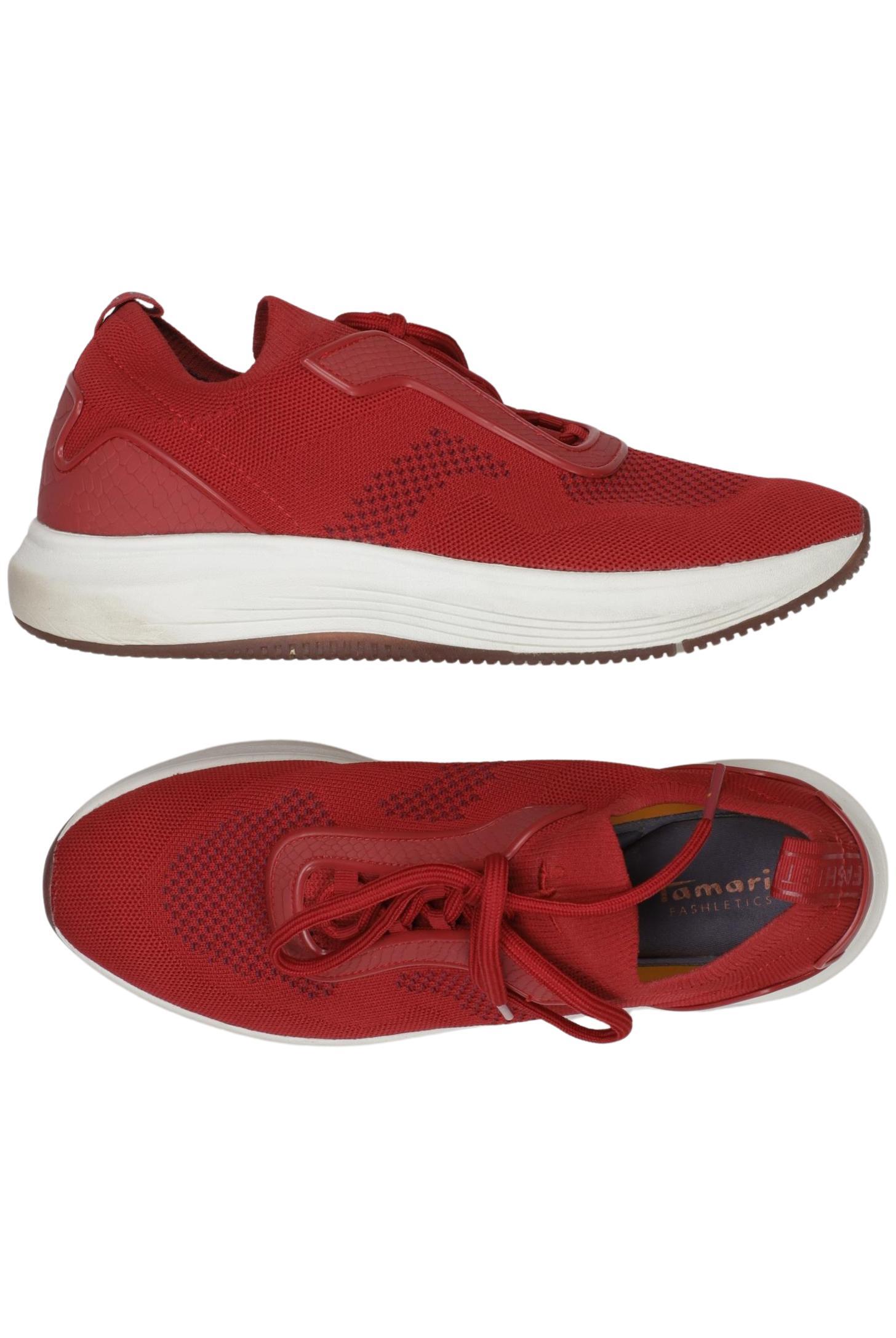 

Tamaris Damen Sneakers, bordeaux, Gr. 42