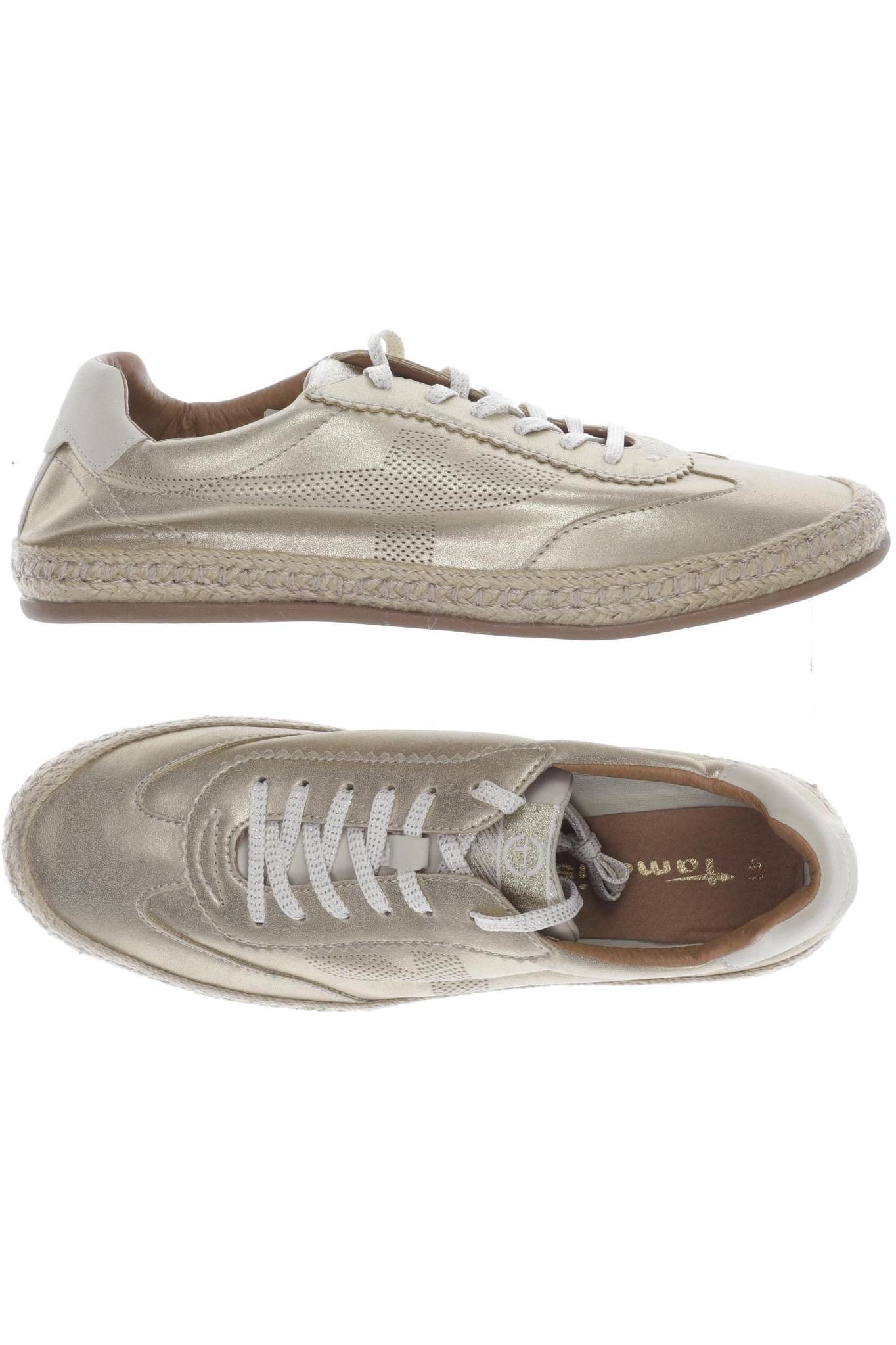 

Tamaris Damen Sneakers, gold, Gr. 41