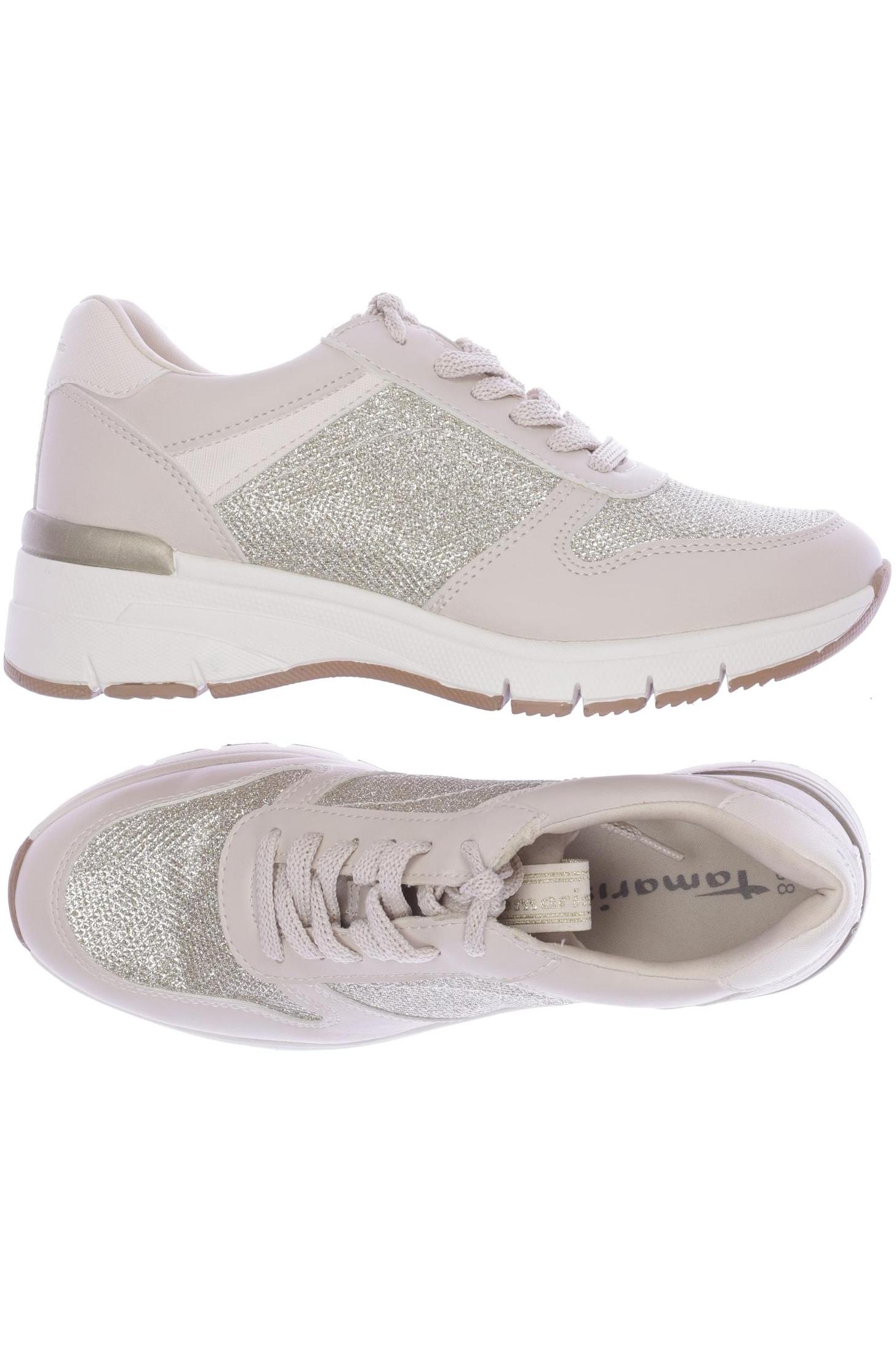 

Tamaris Damen Sneakers, beige, Gr. 38