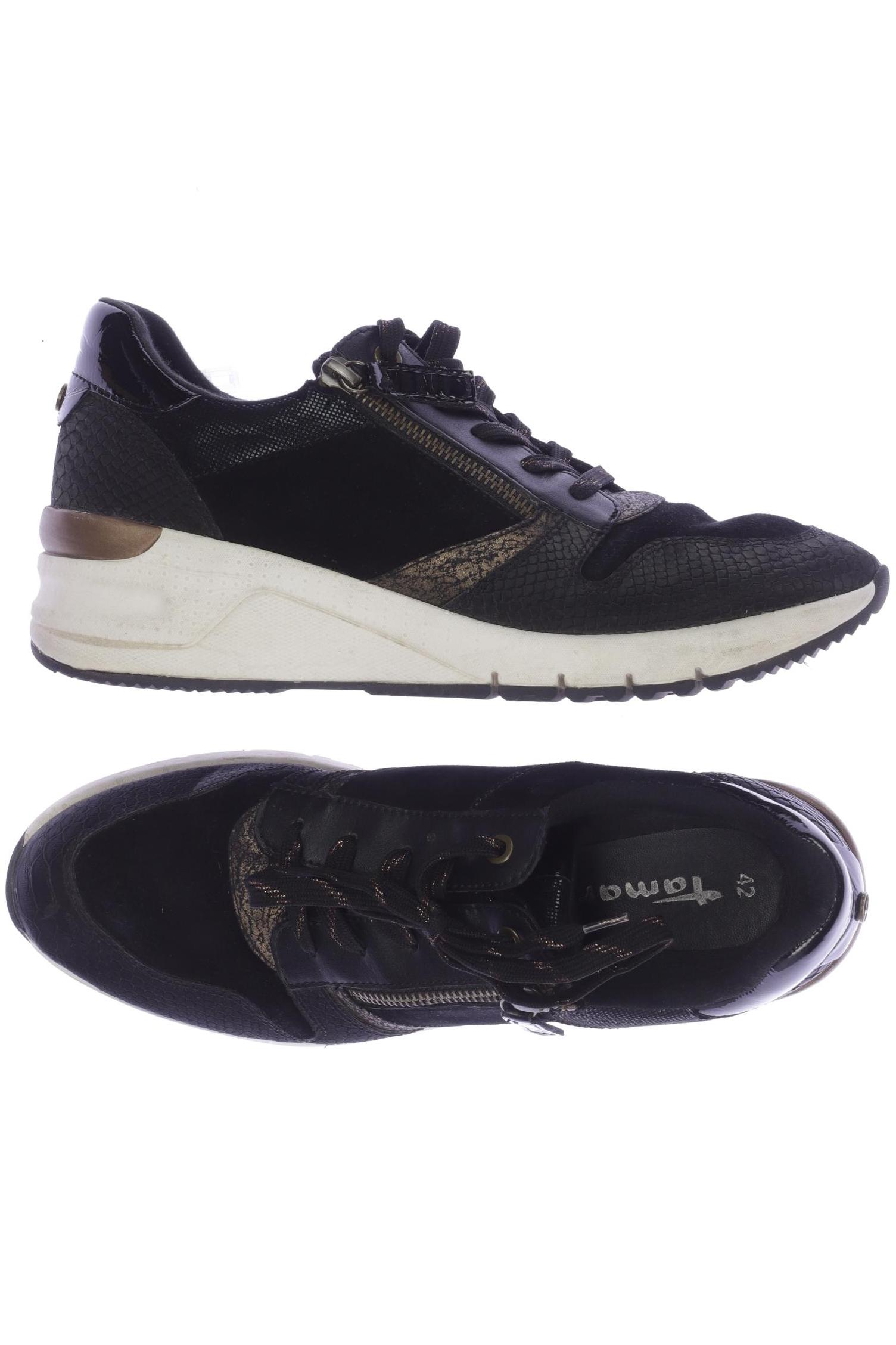 

Tamaris Damen Sneakers, schwarz, Gr. 42
