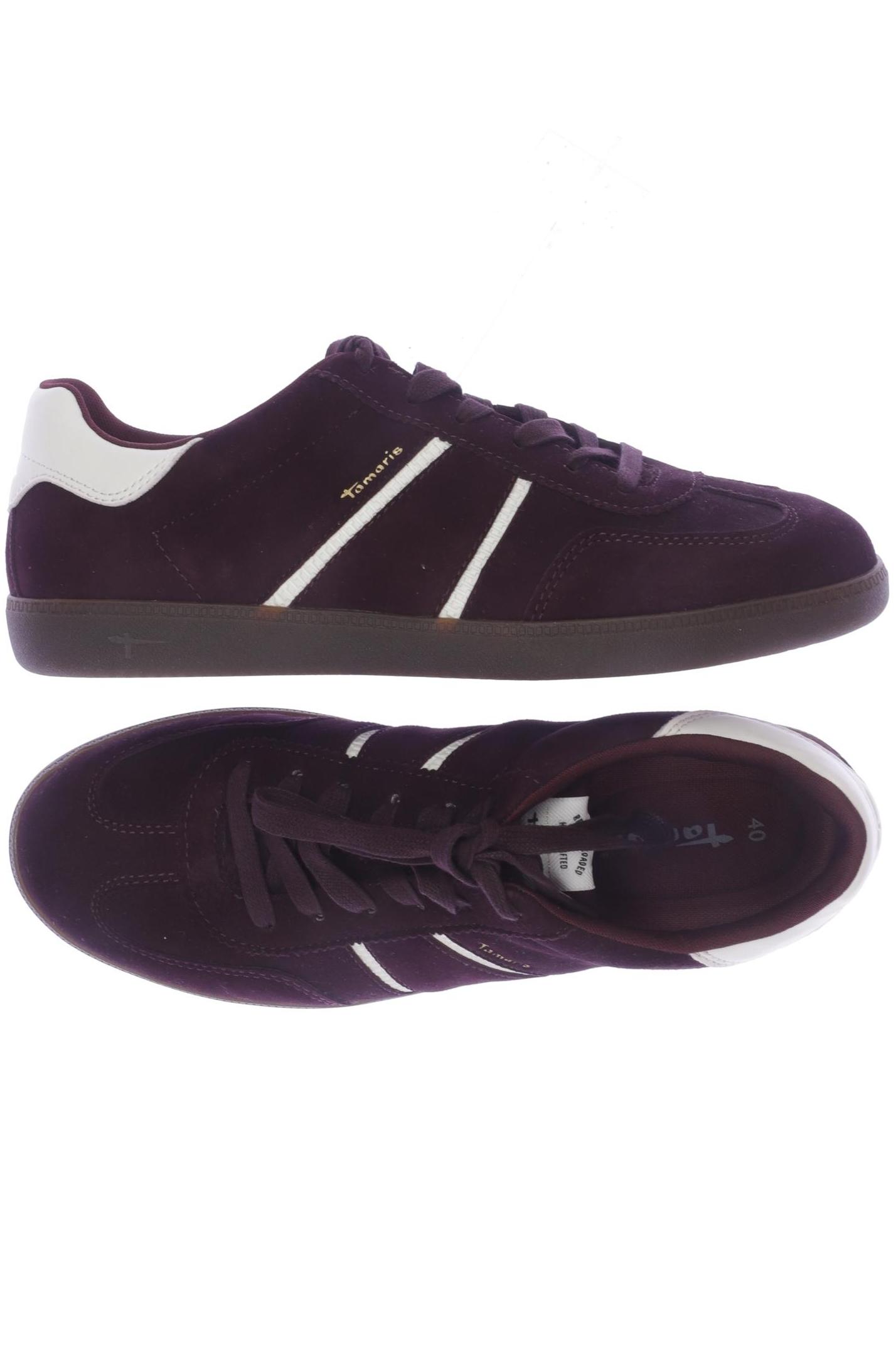 

Tamaris Damen Sneakers, bordeaux, Gr. 40