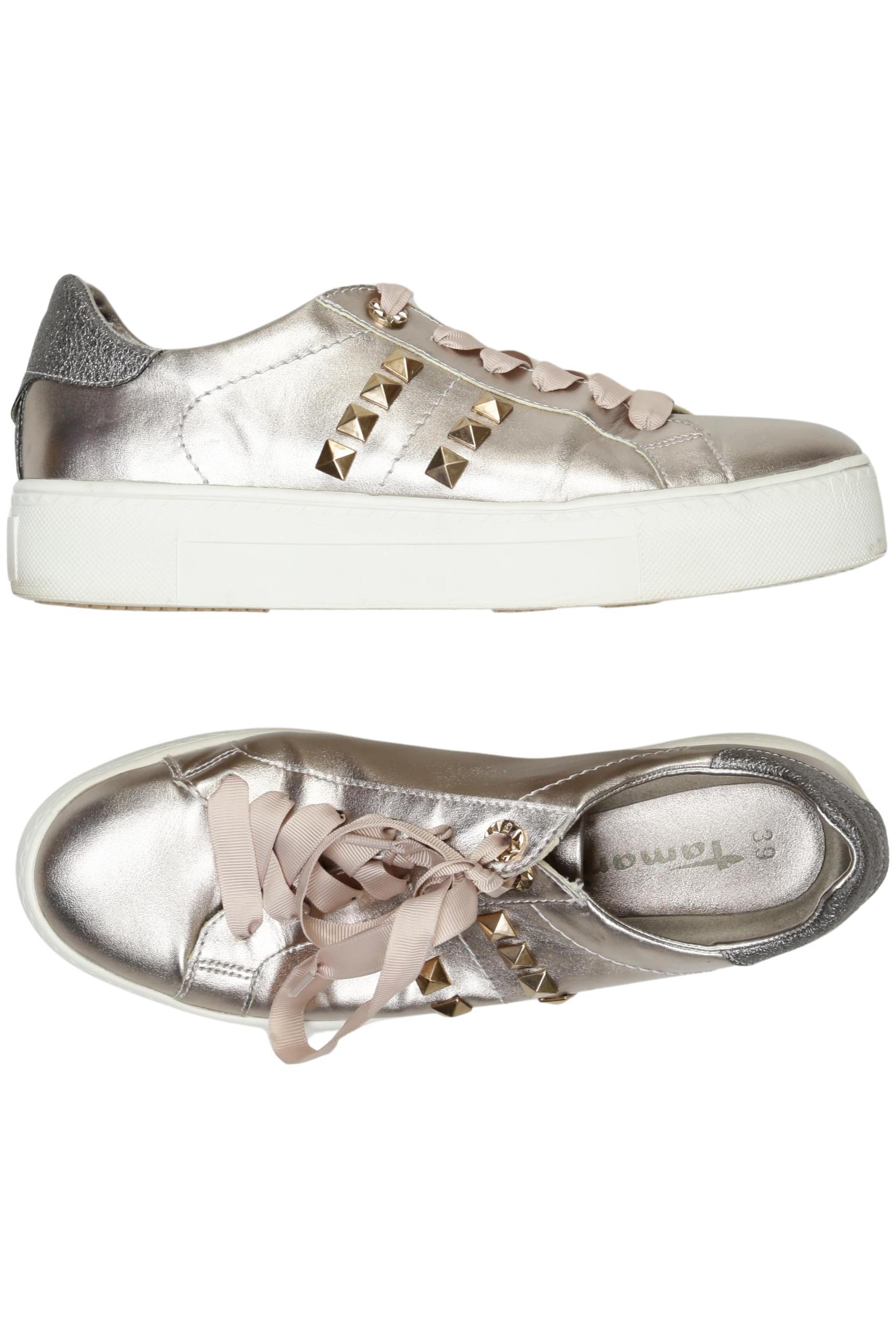 

Tamaris Damen Sneakers, silber, Gr. 39