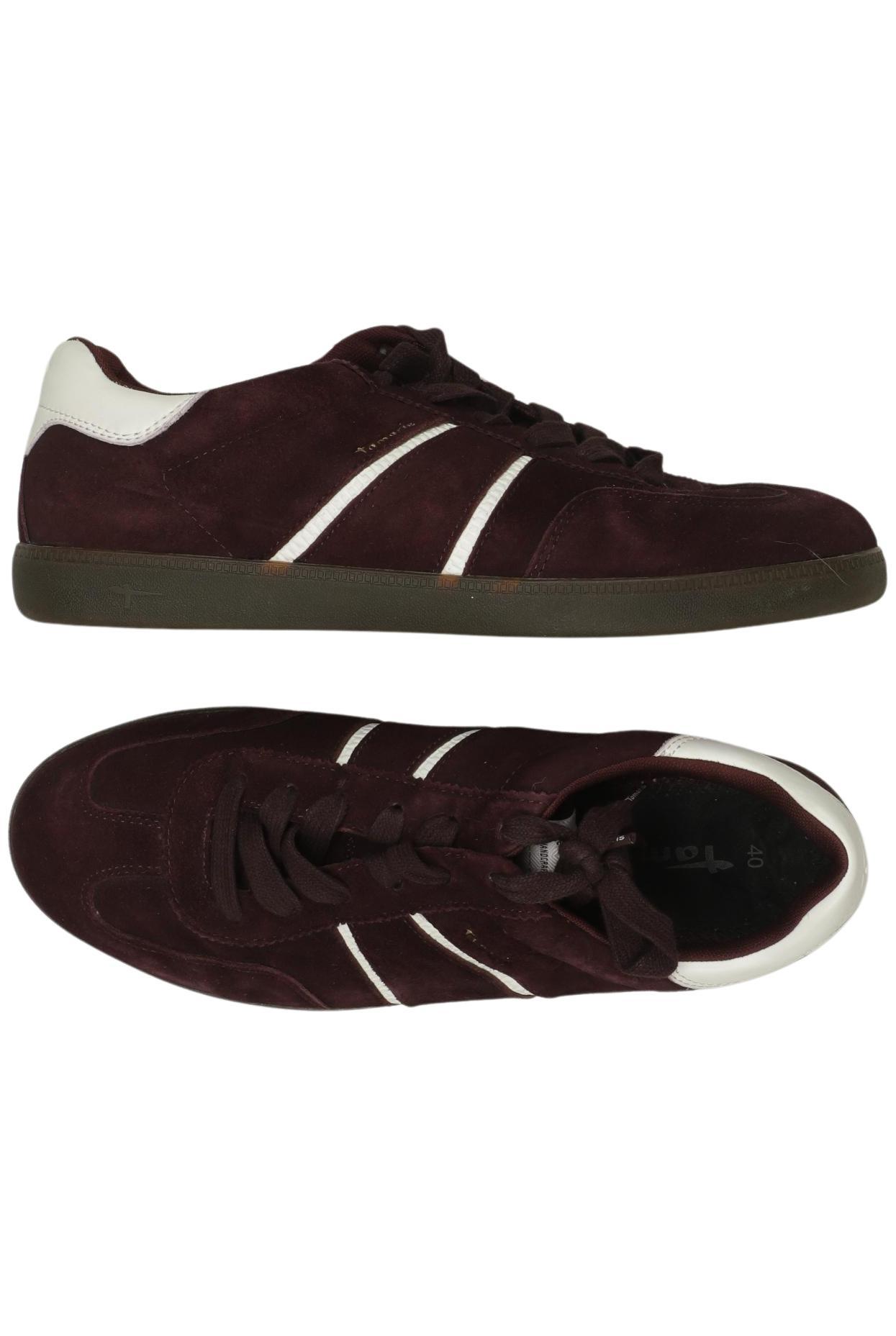 

Tamaris Damen Sneakers, bordeaux, Gr. 40