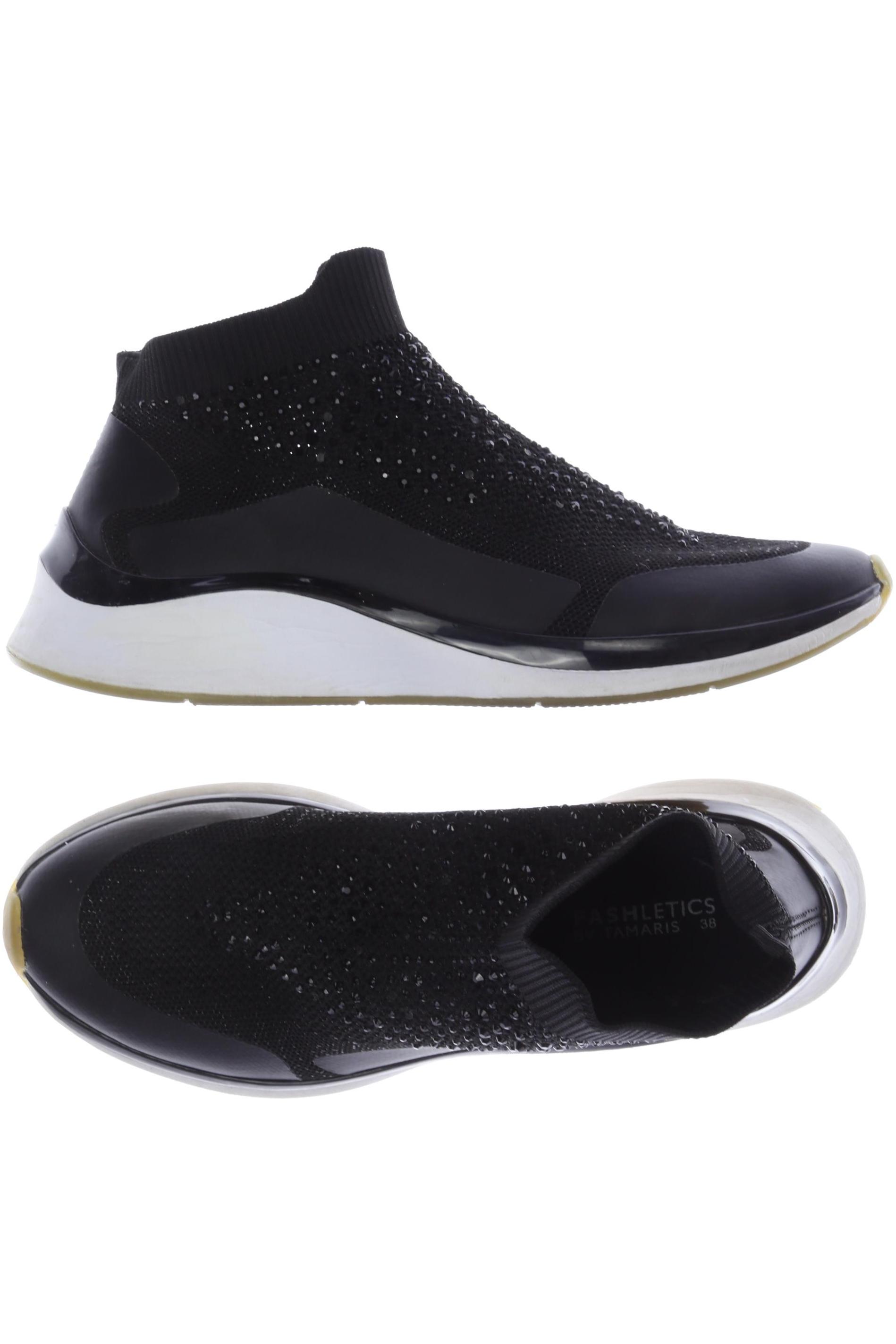 

Tamaris Damen Sneakers, schwarz, Gr. 38