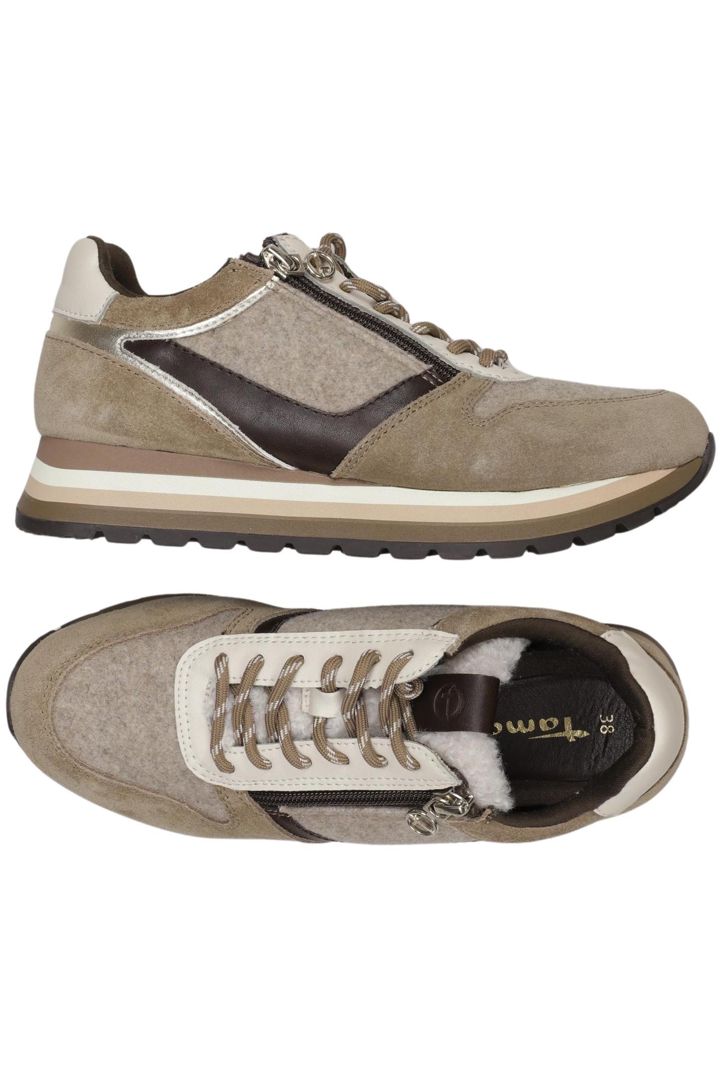 

Tamaris Damen Sneakers, beige, Gr. 38