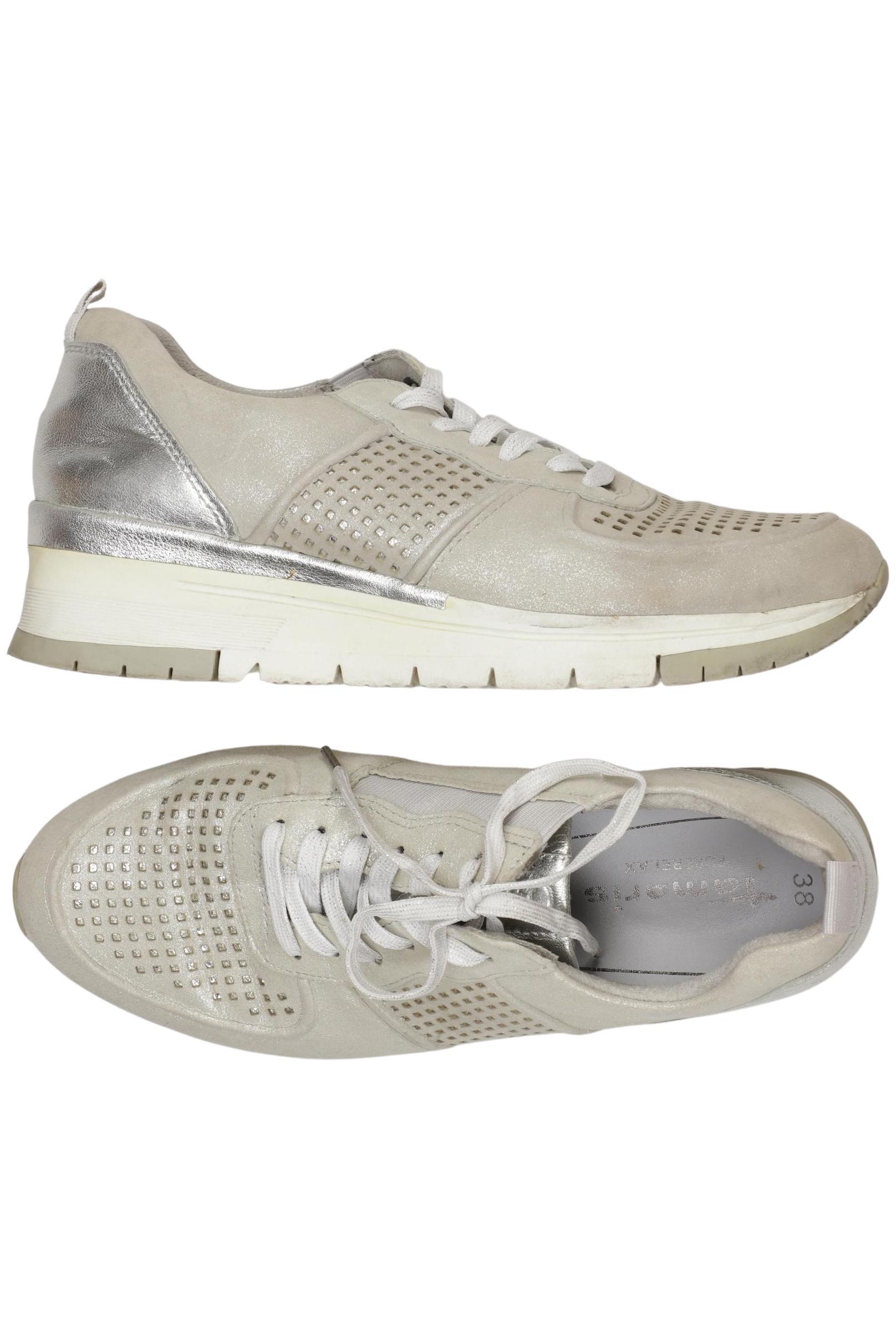 

Tamaris Damen Sneakers, silber, Gr. 39