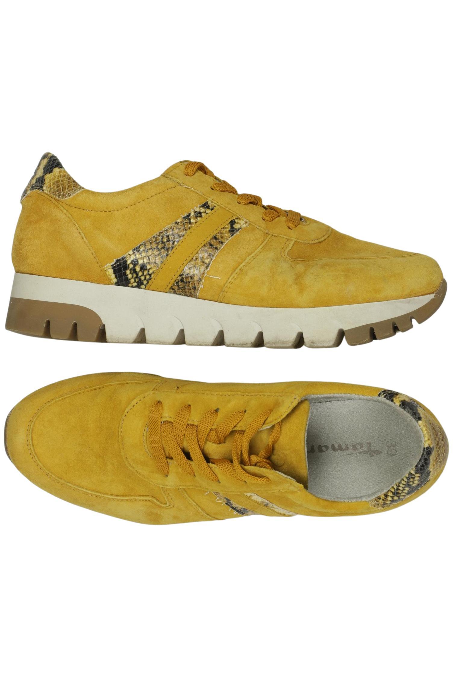 

Tamaris Damen Sneakers, gelb, Gr. 39