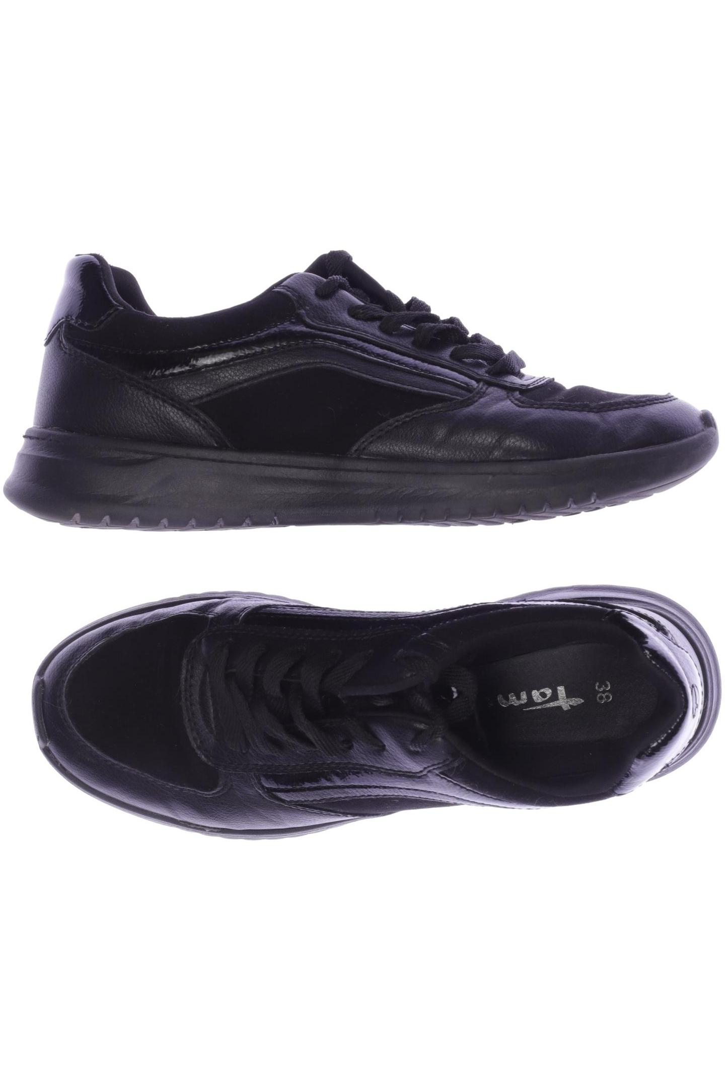

Tamaris Damen Sneakers, schwarz, Gr. 38